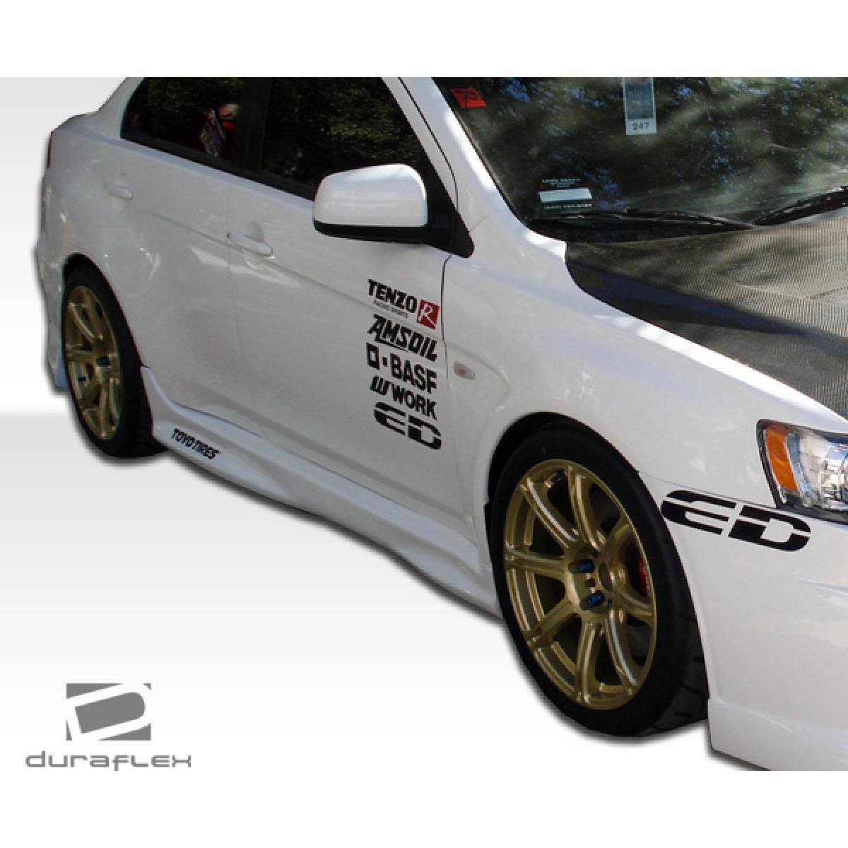 Modify your Mitsubishi Evolution 2008 with our Exterior/Side Skirts - 4