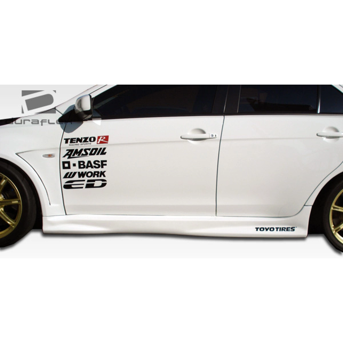 Modify your Mitsubishi Evolution 2008 with our Exterior/Side Skirts - 6