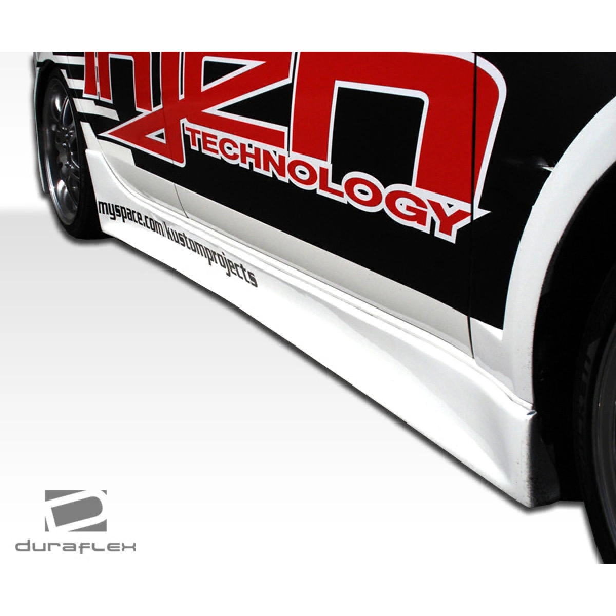 Modify your Mitsubishi Lancer 2008 with our Exterior/Side Skirts - 8