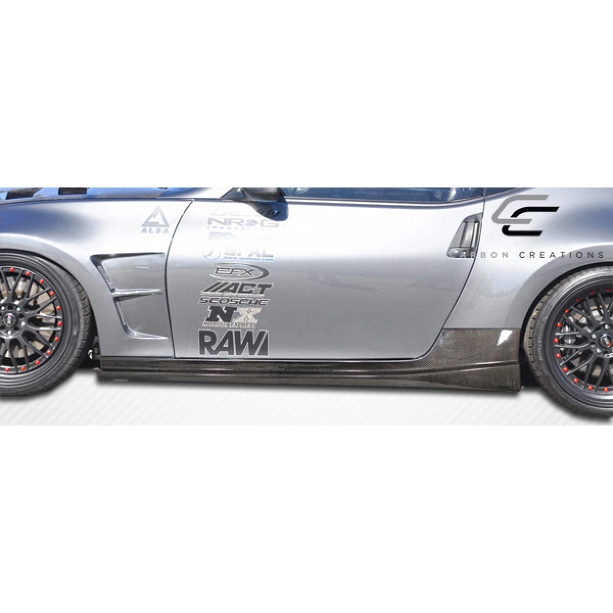 Modify your Nissan 370Z 2009 with our Exterior/Side Skirts - 2