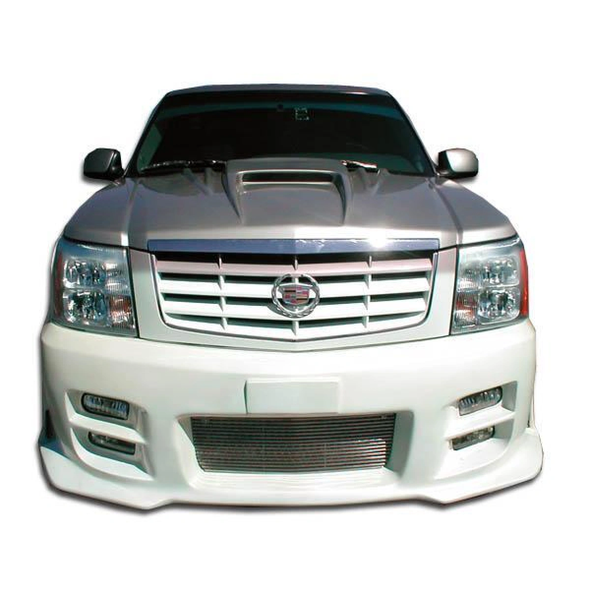 Modify your Cadillac Escalade 2002 with our Exterior/Front Bumpers - 3