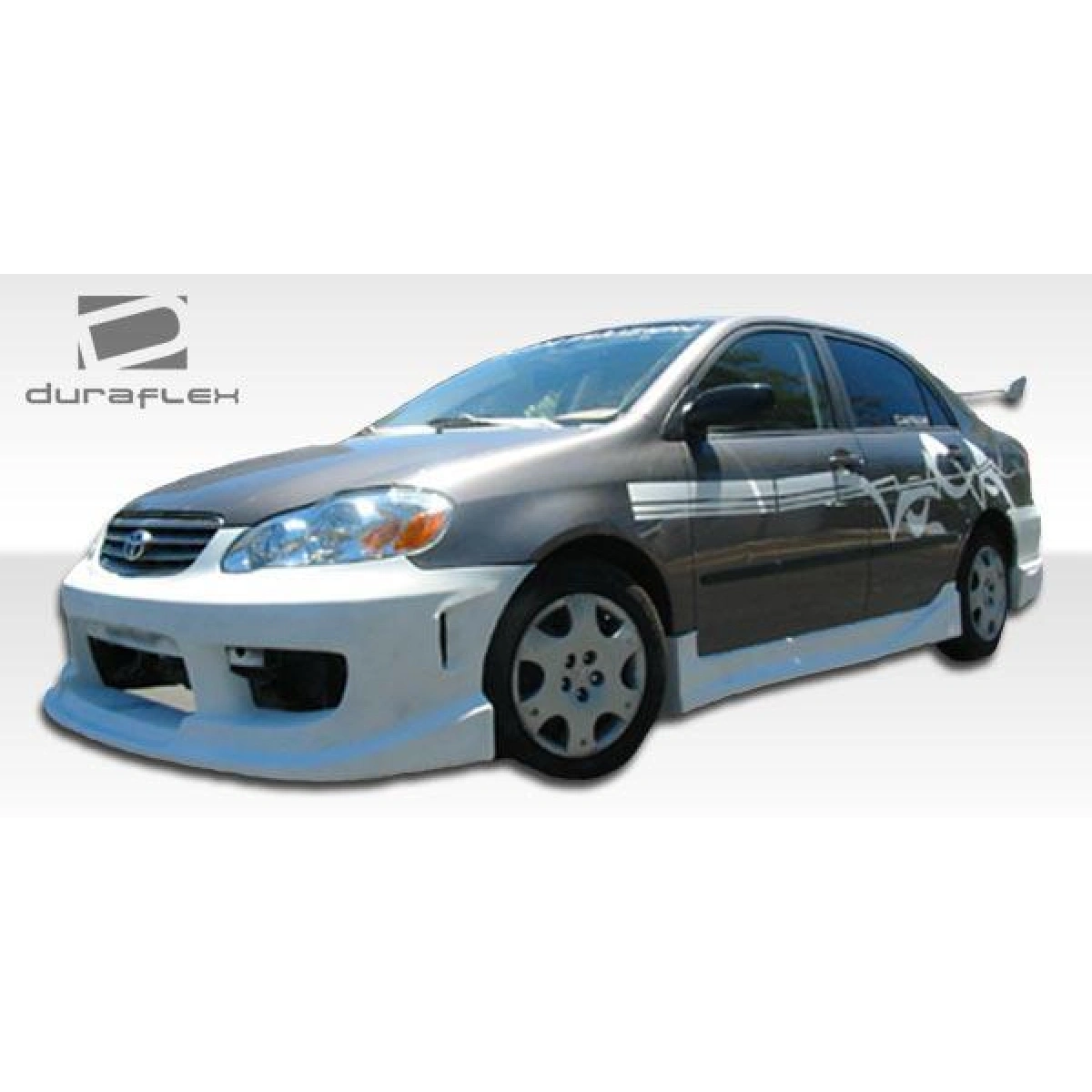 Modify your Toyota Corolla 2003 with our Exterior/Side Skirts - 5