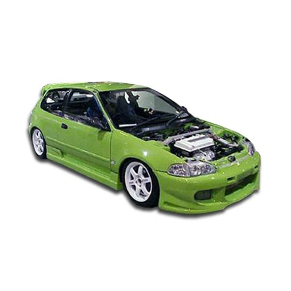 Modify your Honda Civic 1992 with our Exterior/Side Skirts - 3