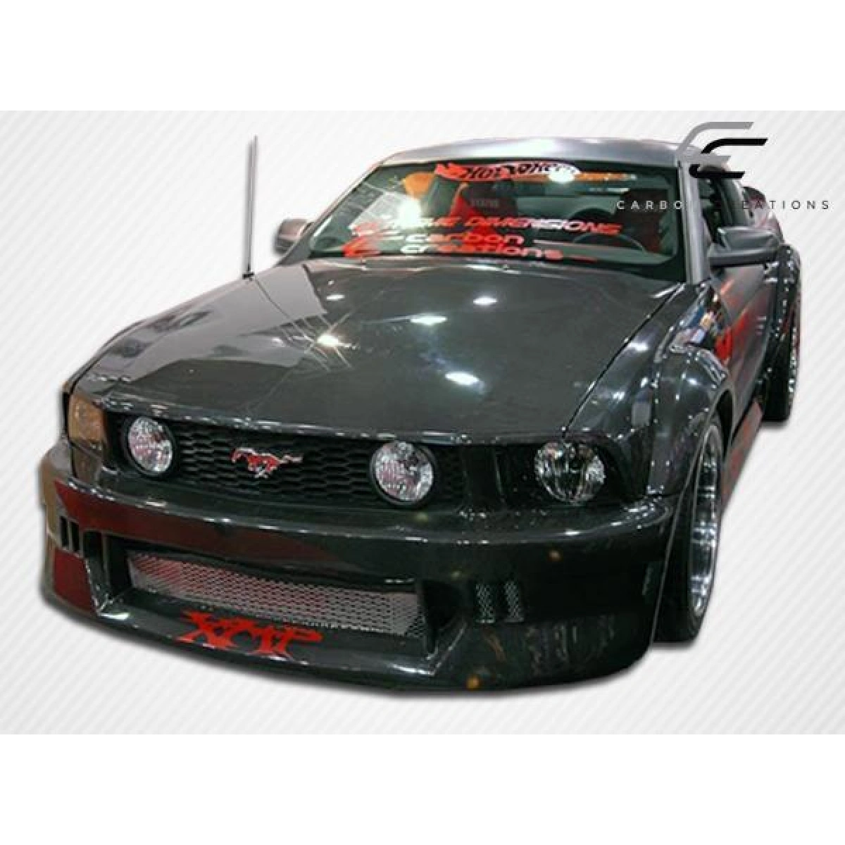 Modify your Ford Mustang 2005 with our Exterior/Hoods - 6
