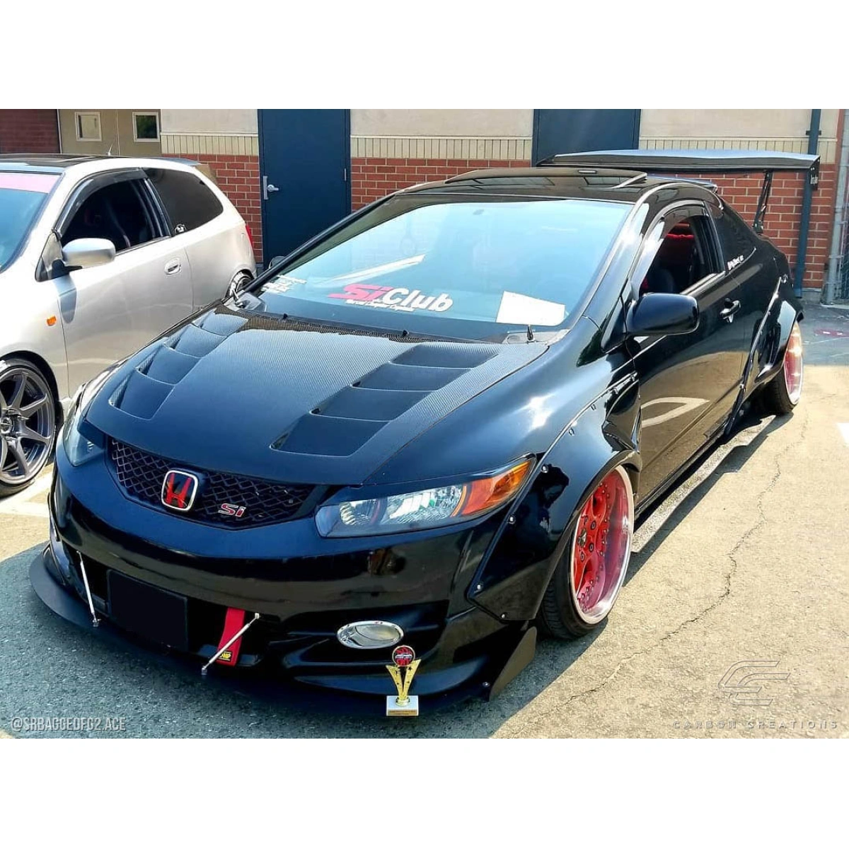 Modify your Honda Civic 2006 with our Exterior/Hoods - 6