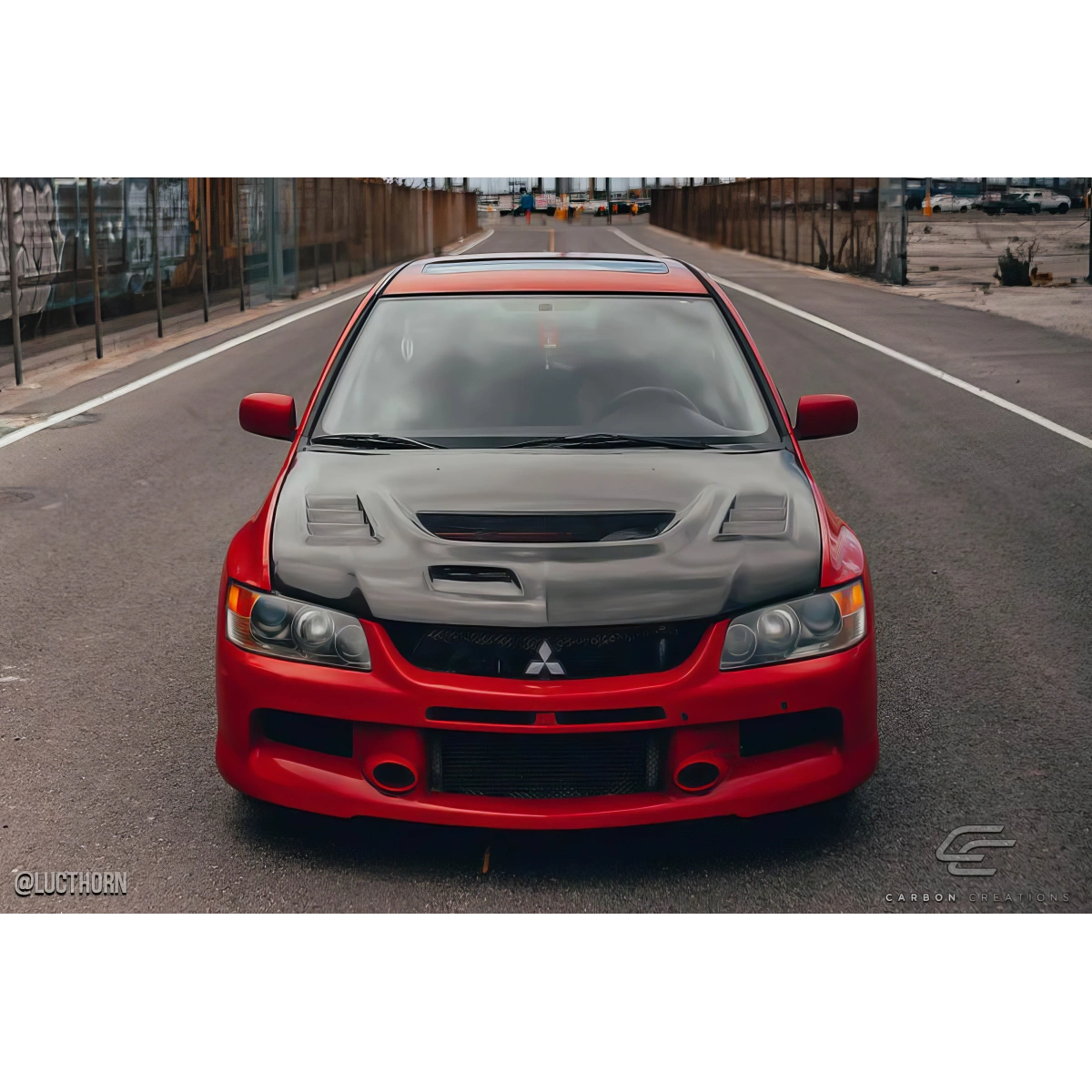 Modify your Mitsubishi Evolution 2003 with our Exterior/Hoods - 5