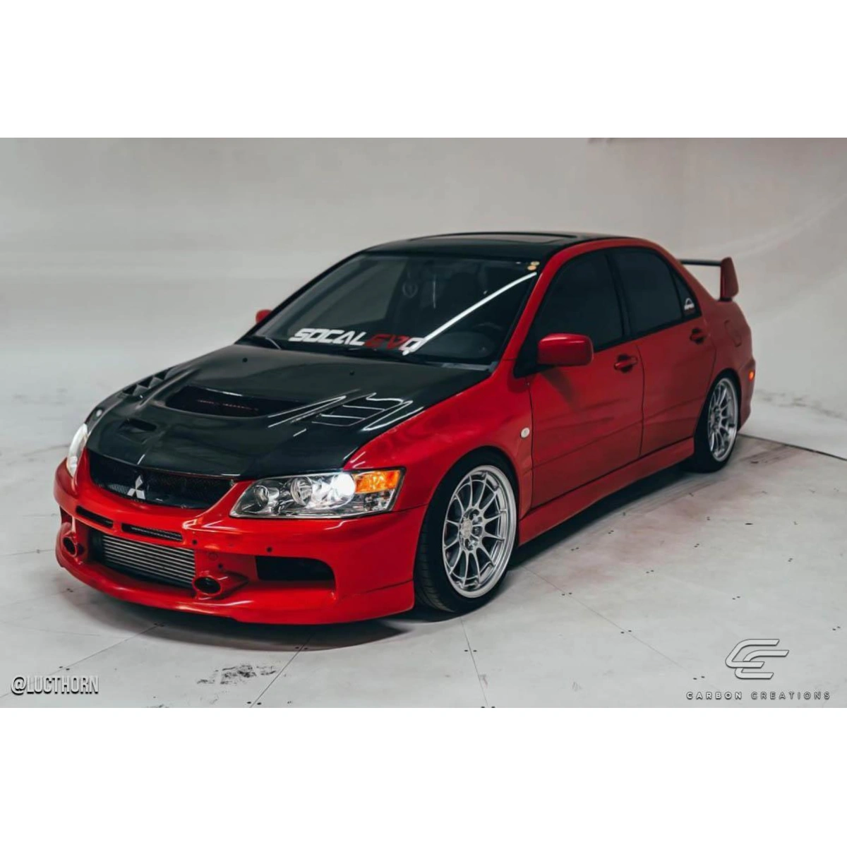 Modify your Mitsubishi Evolution 2003 with our Exterior/Hoods - 14
