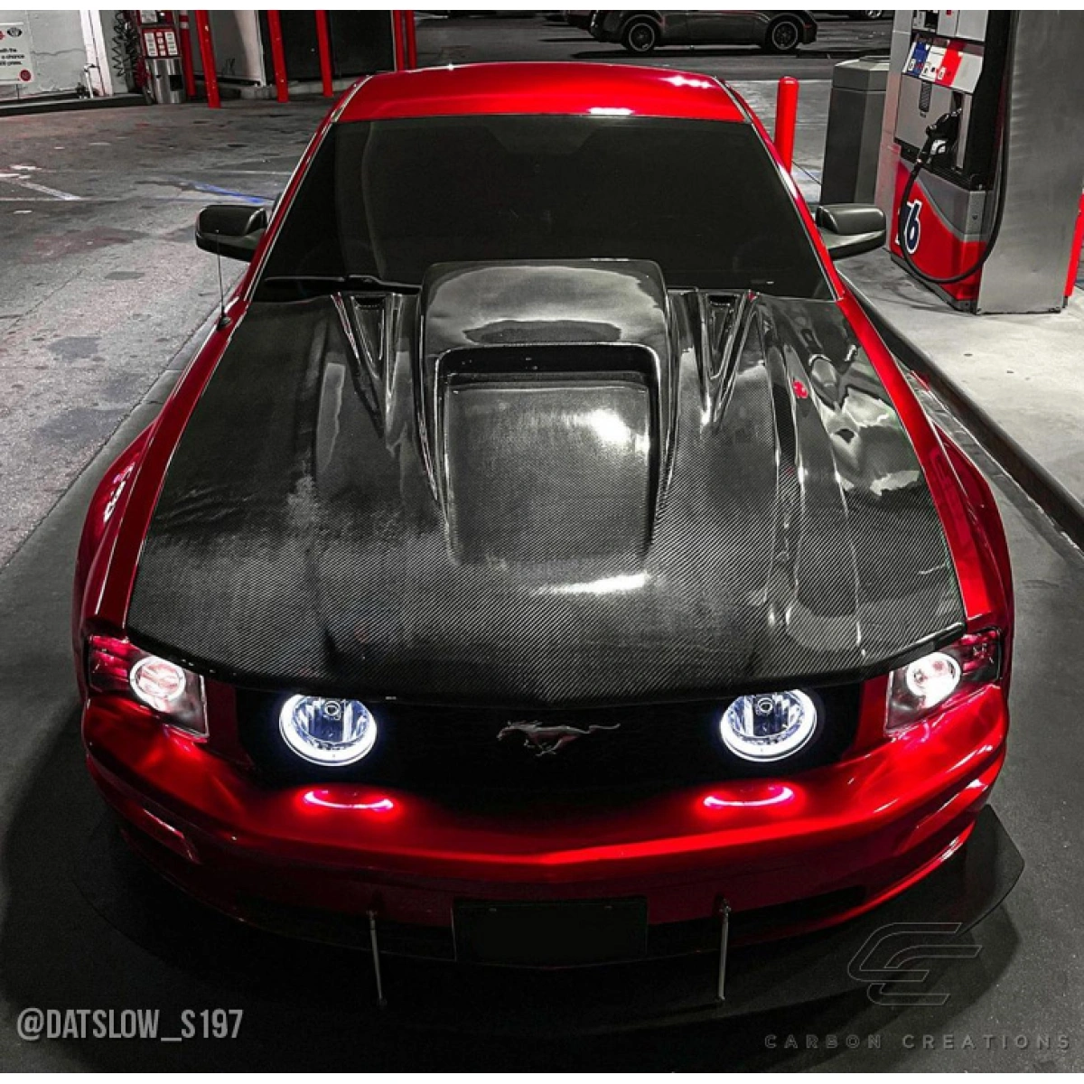 Modify your Ford Mustang 2005 with our Exterior/Hoods - 9