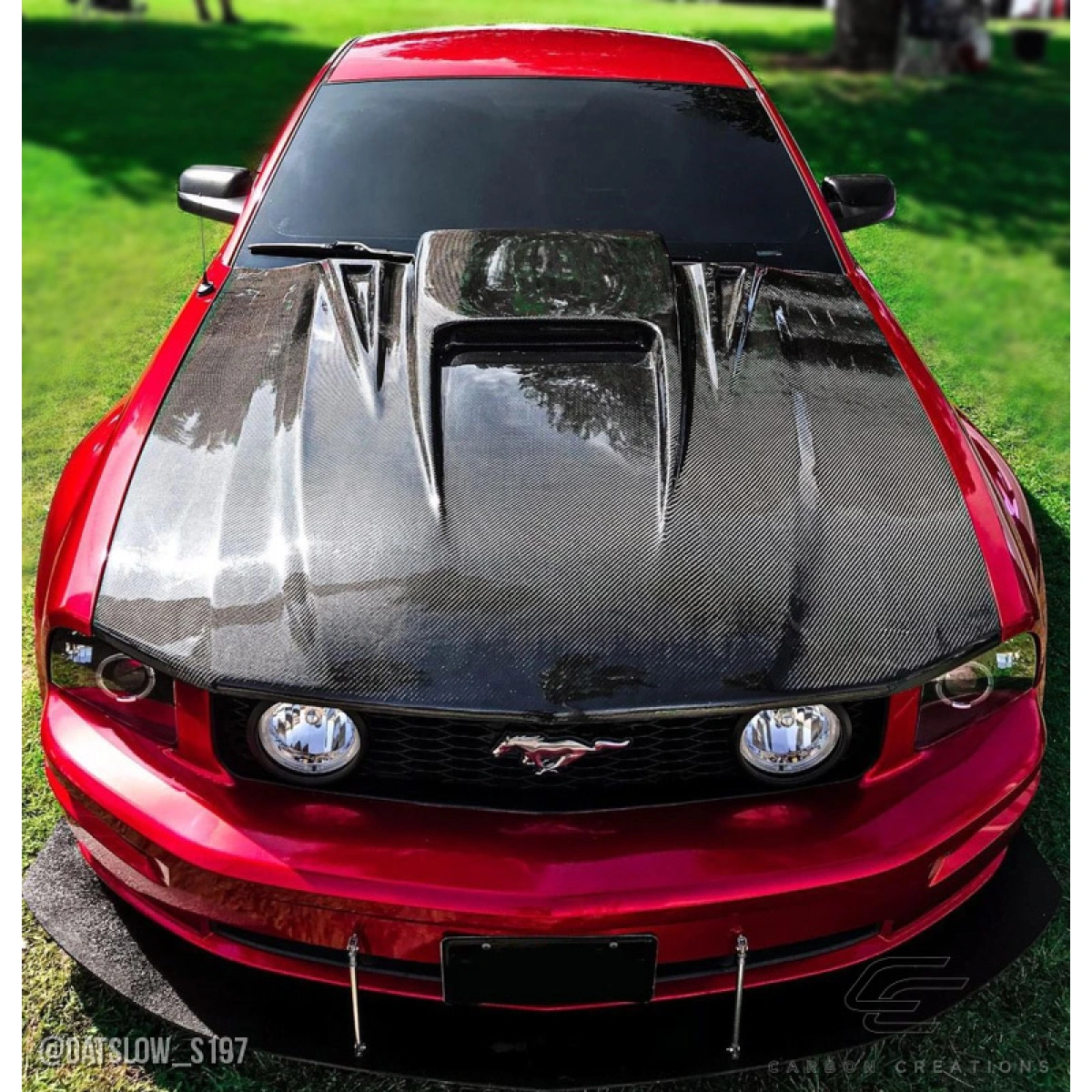 Modify your Ford Mustang 2005 with our Exterior/Hoods - 10