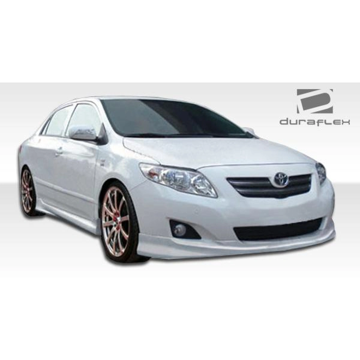 Modify your Toyota Corolla 2009 with our Exterior/Side Skirts - 5