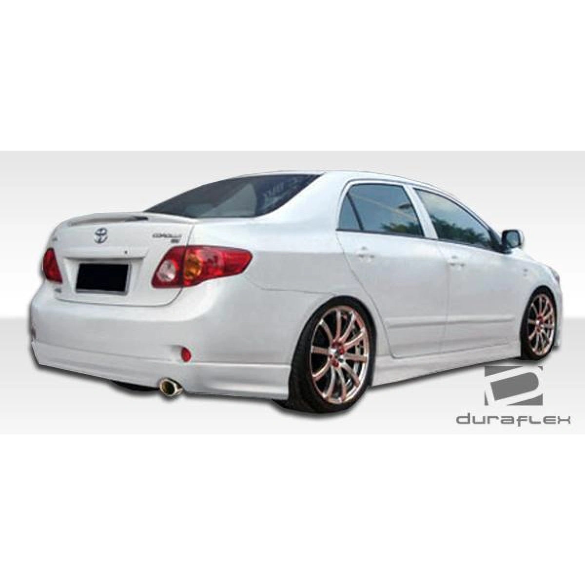 Modify your Toyota Corolla 2009 with our Exterior/Side Skirts - 7