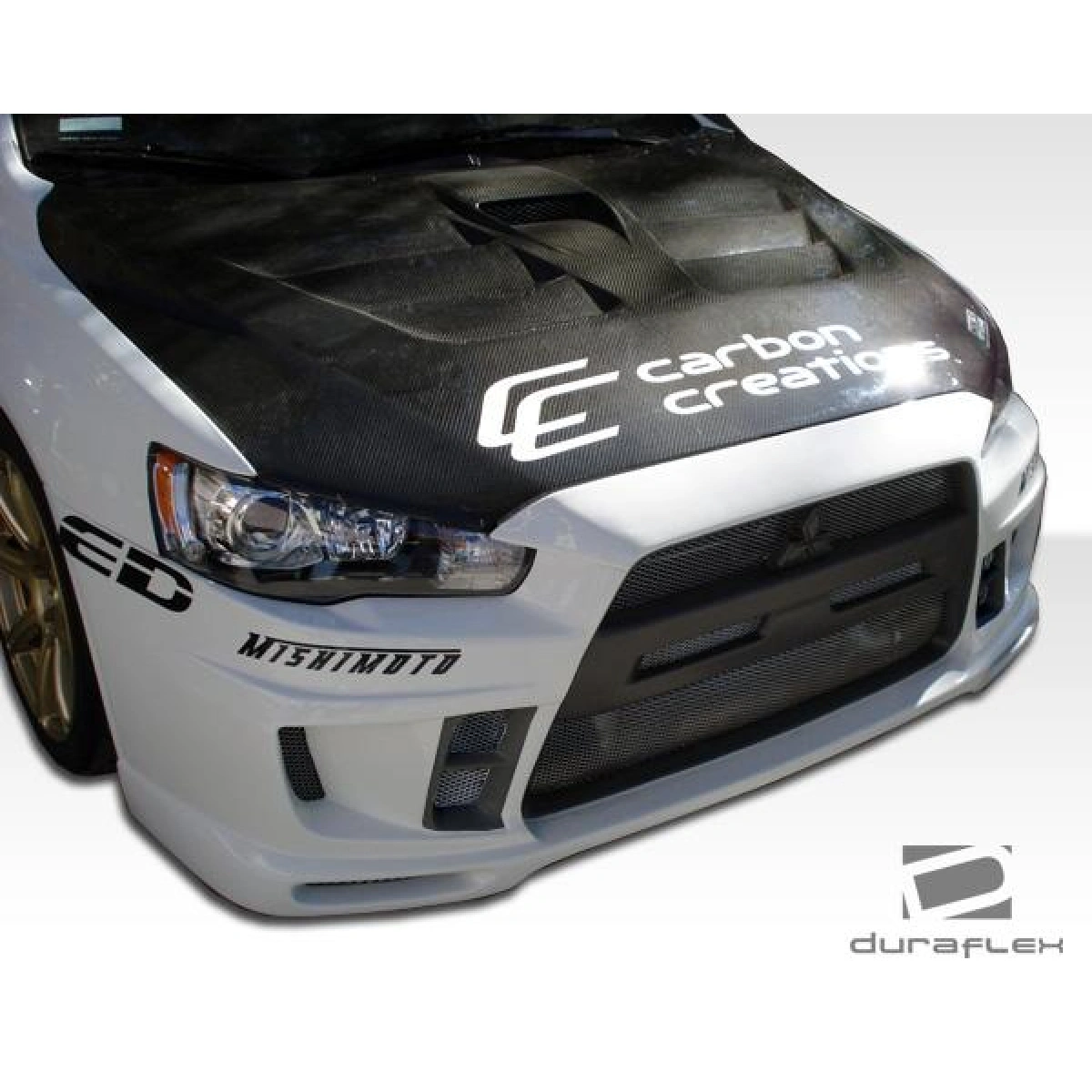 Modify your Mitsubishi Evolution 2008 with our Exterior/Front Bumpers - 11
