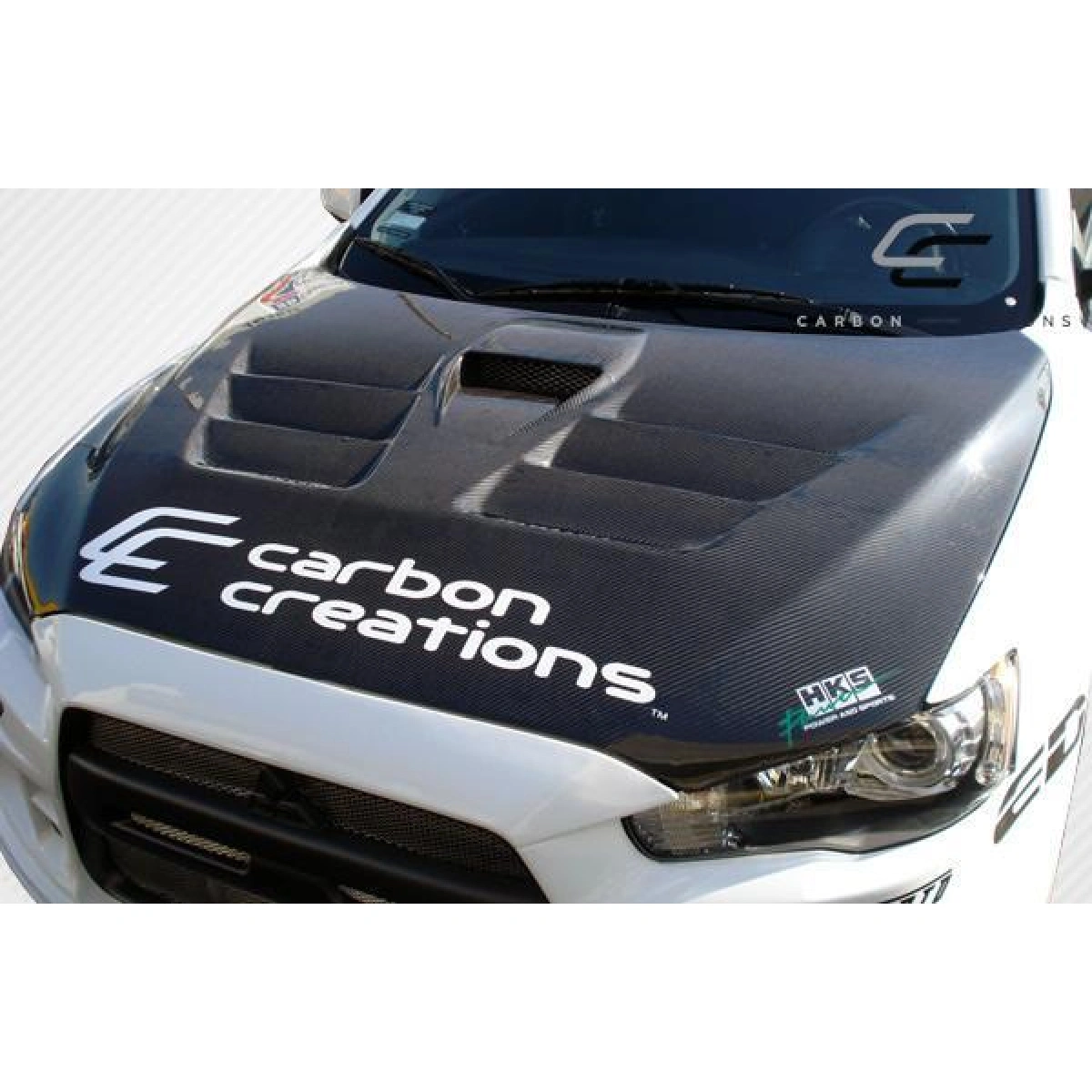 Modify your Mitsubishi Evolution 2008 with our Exterior/Hoods - 4