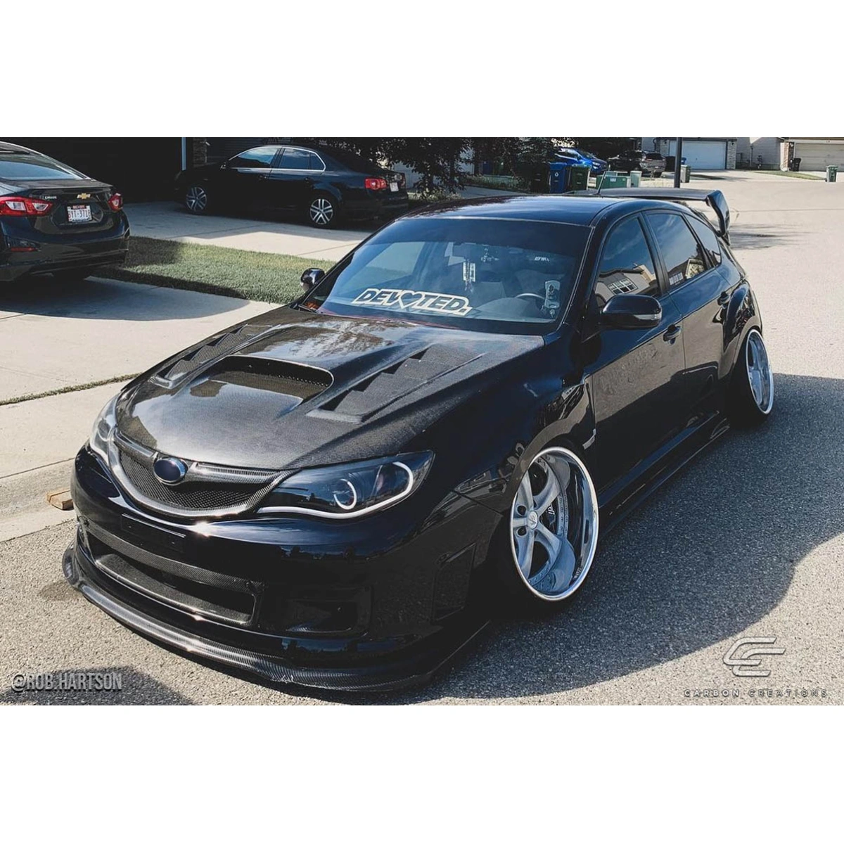 Modify your Subaru Impreza 2008 with our Exterior/Hoods - 5