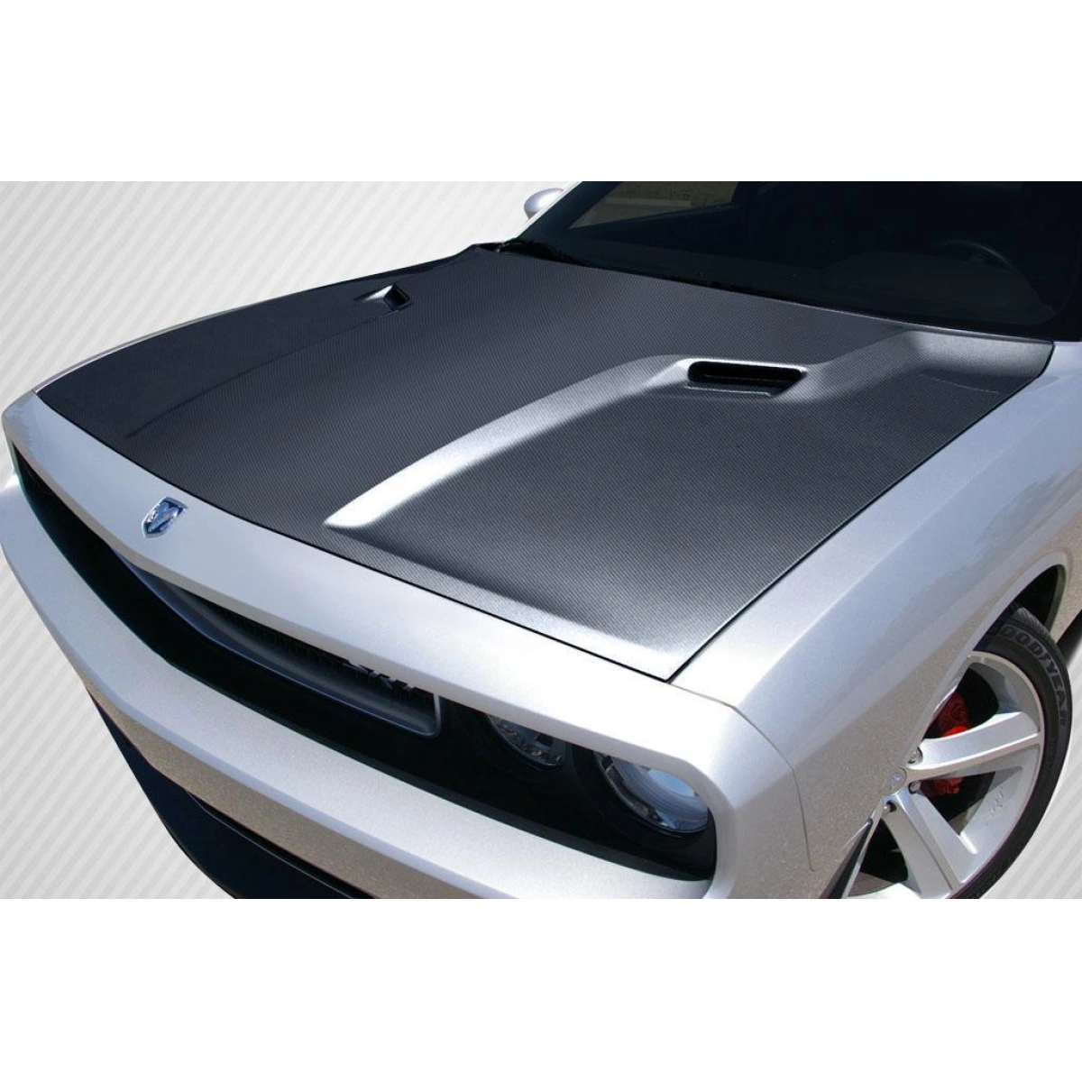 Modify your Dodge Challenger 2008 with our Exterior/Hoods - 2