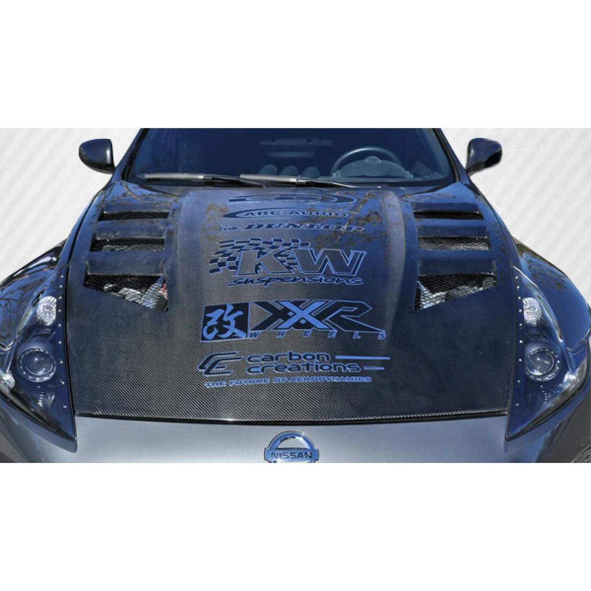 Modify your Nissan 370Z 2009 with our Exterior/Hoods - 1