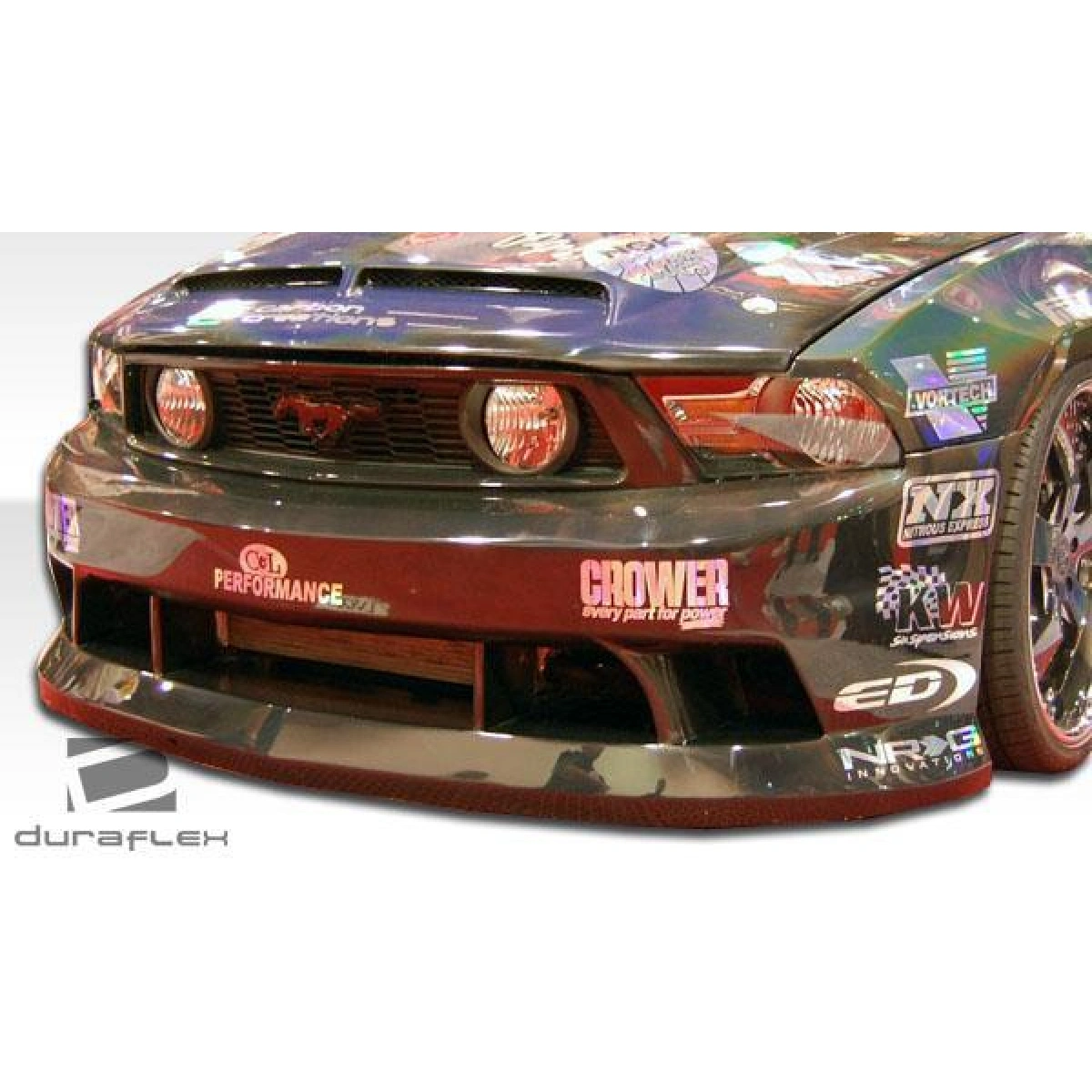 Modify your Ford Mustang 2010 with our Exterior/Front Bumpers - 7