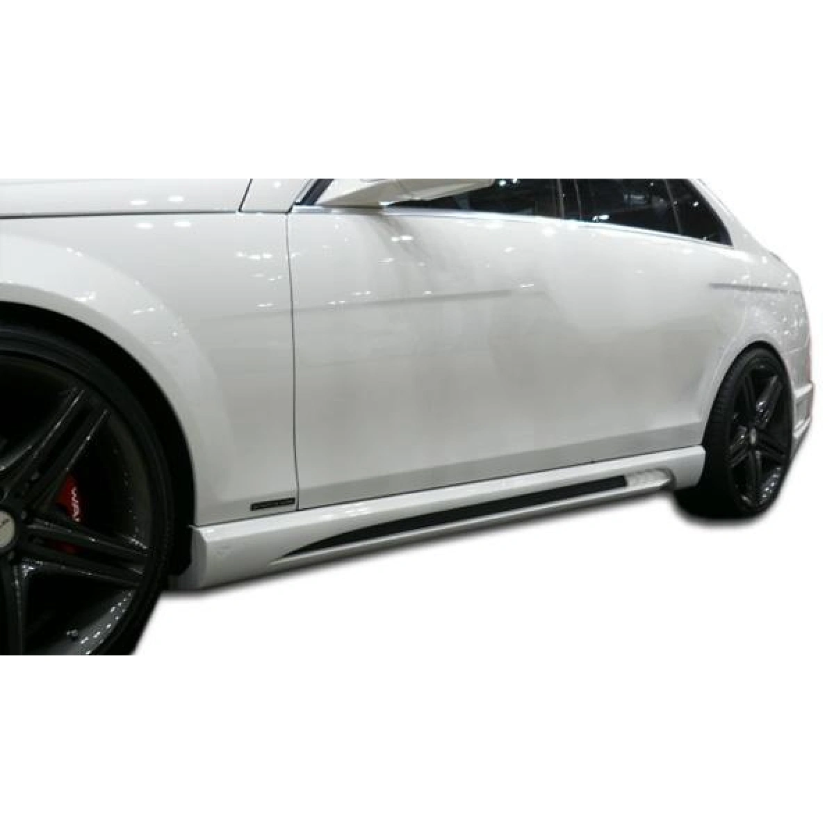 Modify your Mercedes-Benz C-Class 2008 with our Exterior/Side Skirts - 3