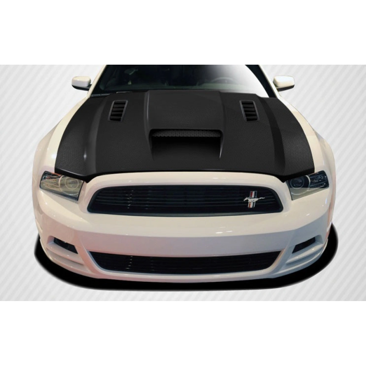 Modify your Ford Mustang 2013 with our Exterior/Hoods - 1