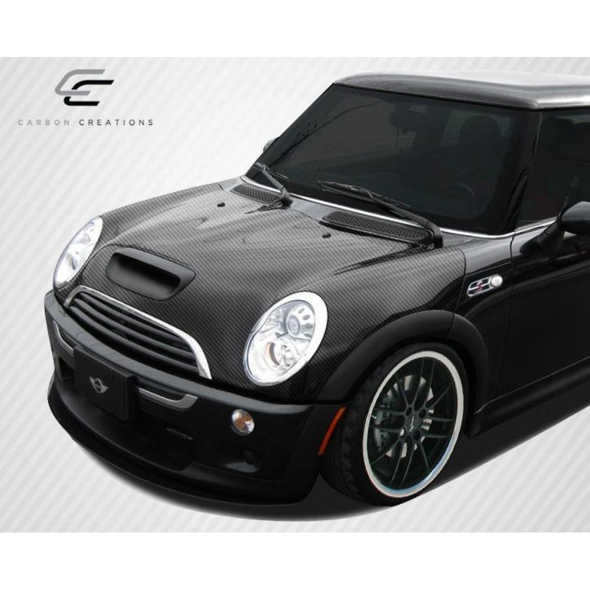 Modify your Mini Cooper 2002 with our Exterior/Hoods - 4