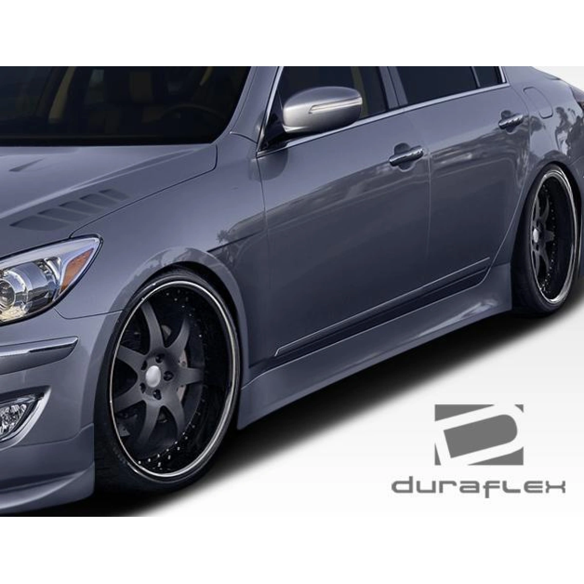 Modify your Hyundai Genesis 2009 with our Exterior/Side Skirts - 5