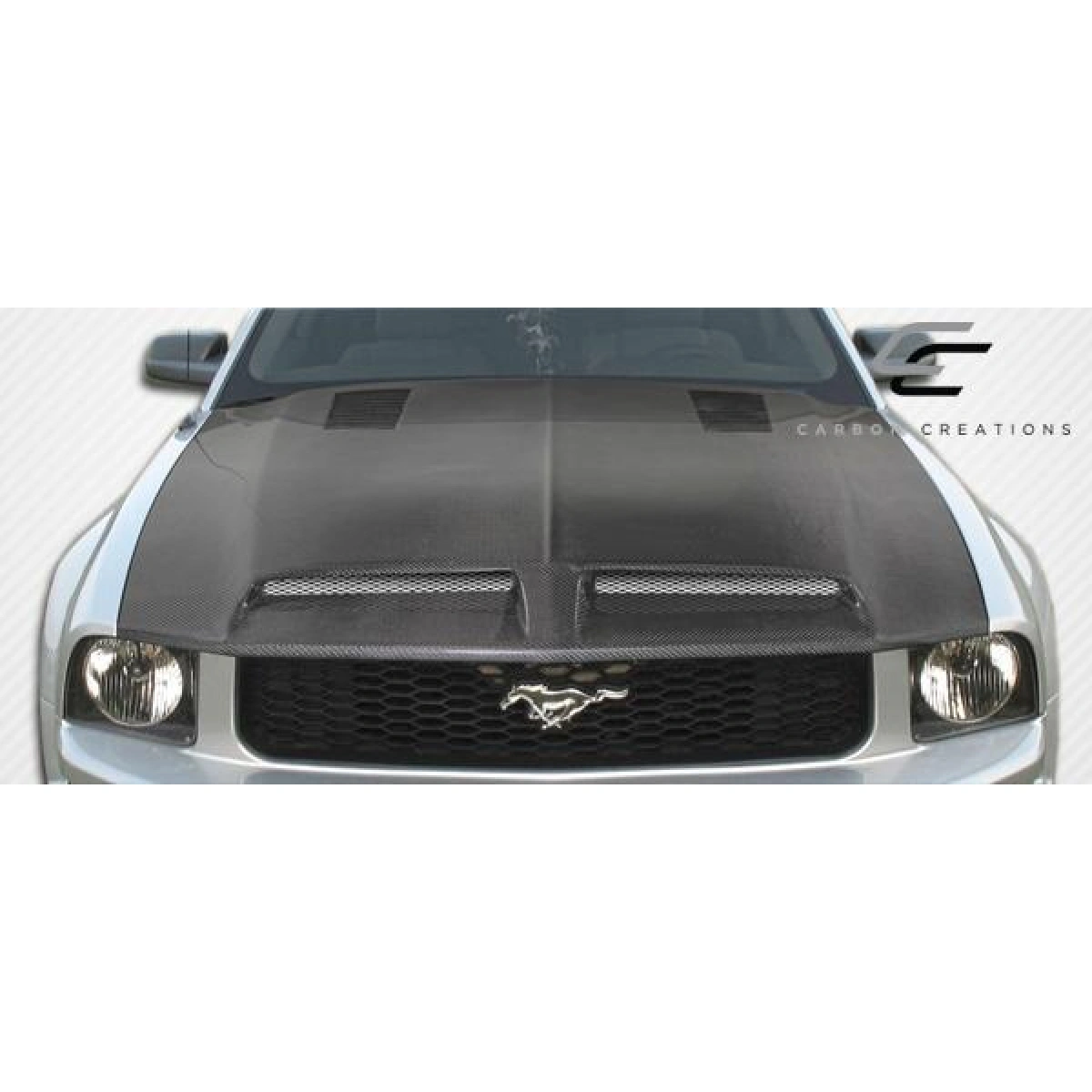 Modify your Ford Mustang 2005 with our Exterior/Hoods - 4