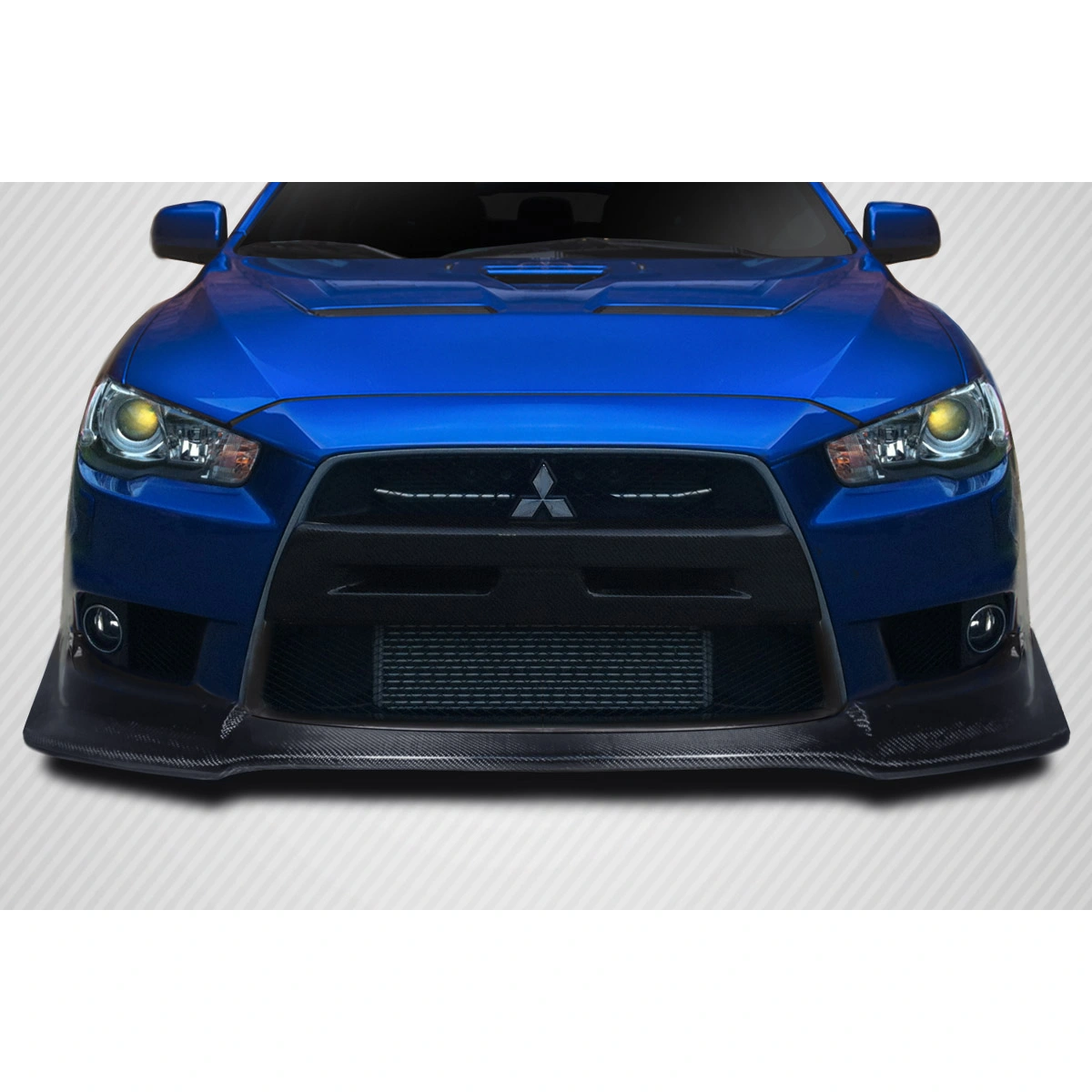 Modify your Mitsubishi Evolution 2008 with our Exterior/Front Lips - 1