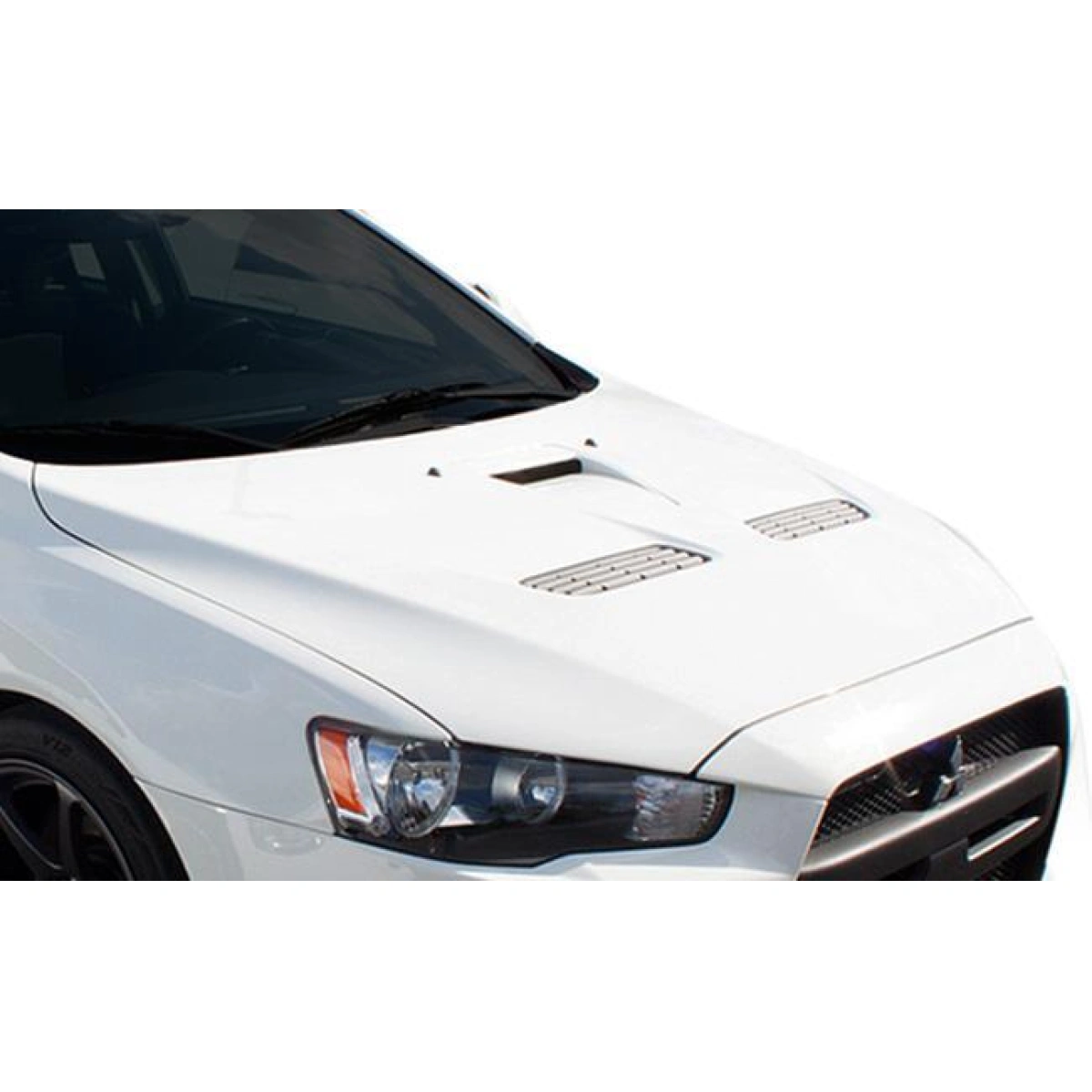 Modify your Mitsubishi Lancer 2008 with our Exterior/Hoods - 3