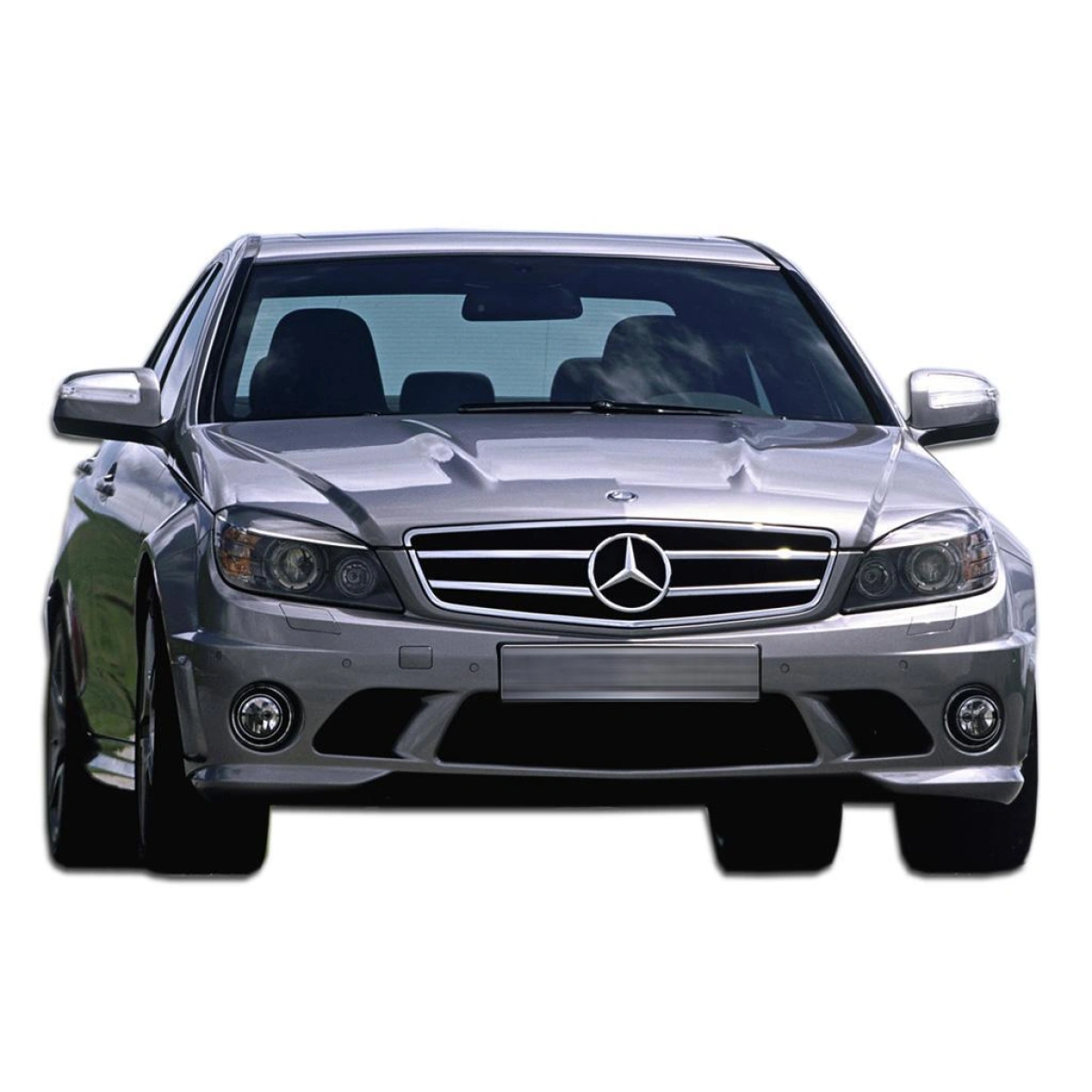 Modify your Mercedes-Benz C-Class 2008 with our Exterior/Front Bumpers - 3
