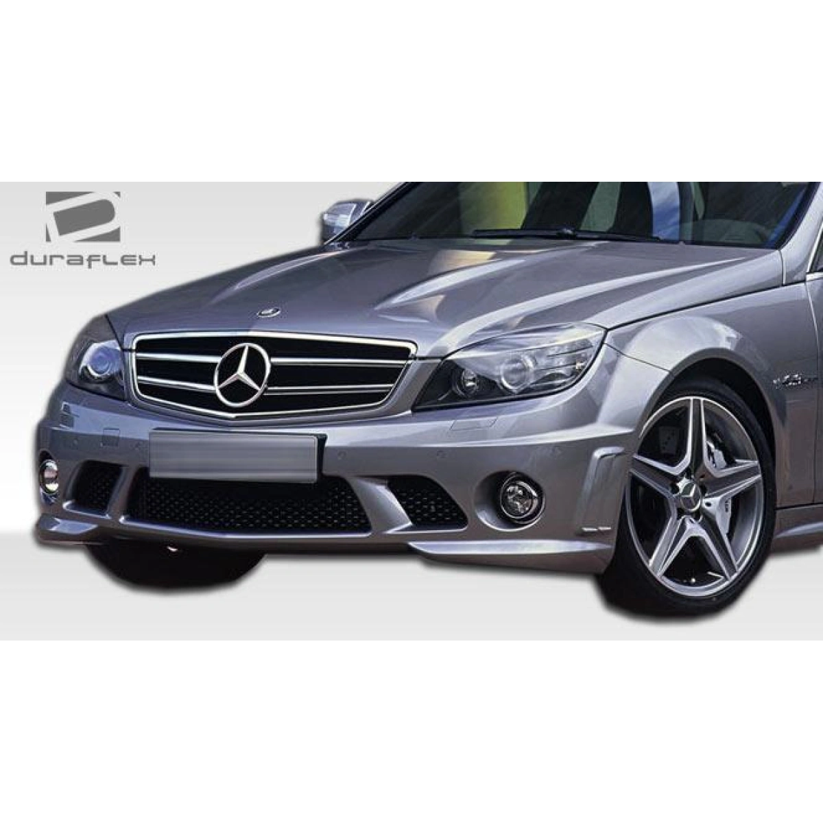 Modify your Mercedes-Benz C-Class 2008 with our Exterior/Front Bumpers - 5