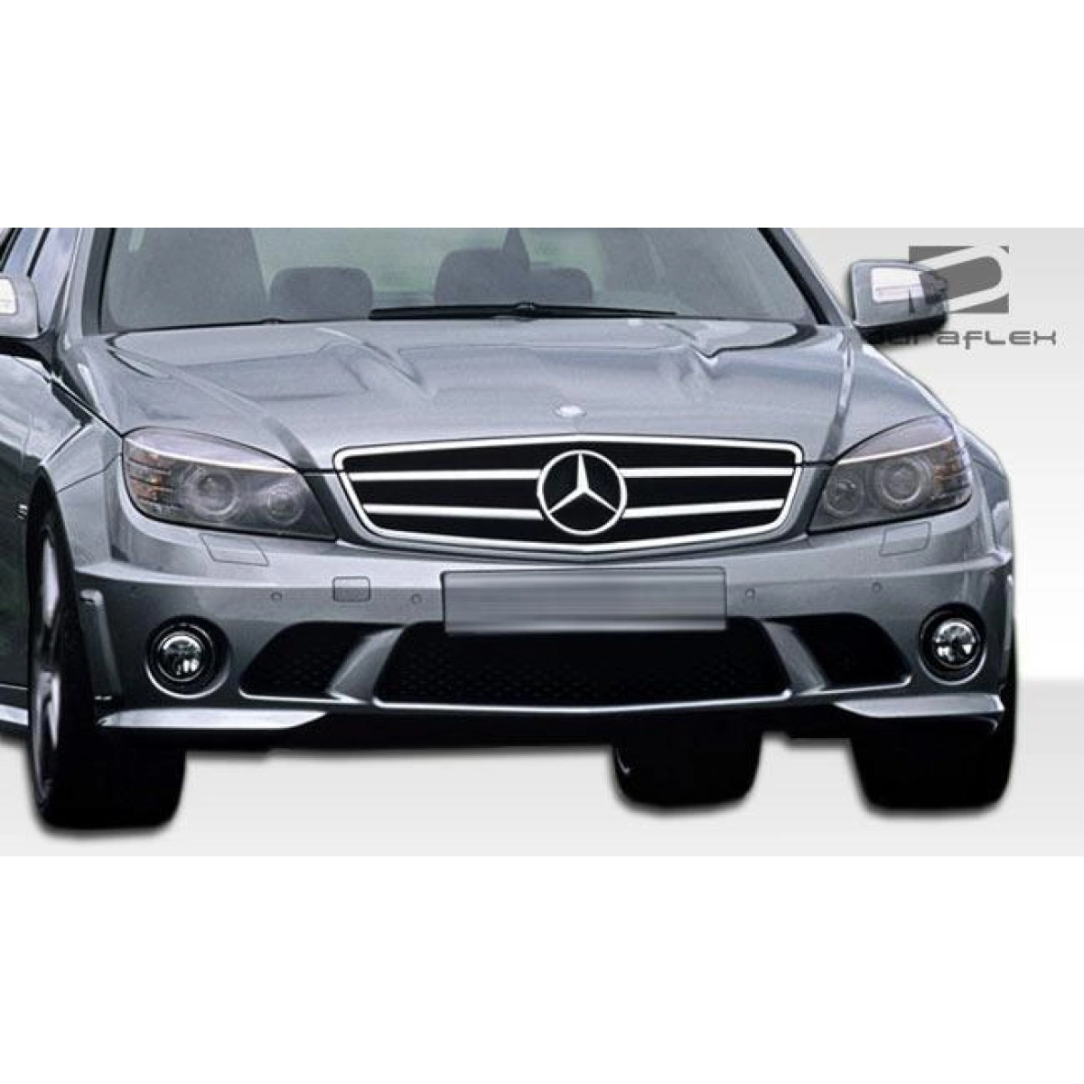 Modify your Mercedes-Benz C-Class 2008 with our Exterior/Front Bumpers - 7