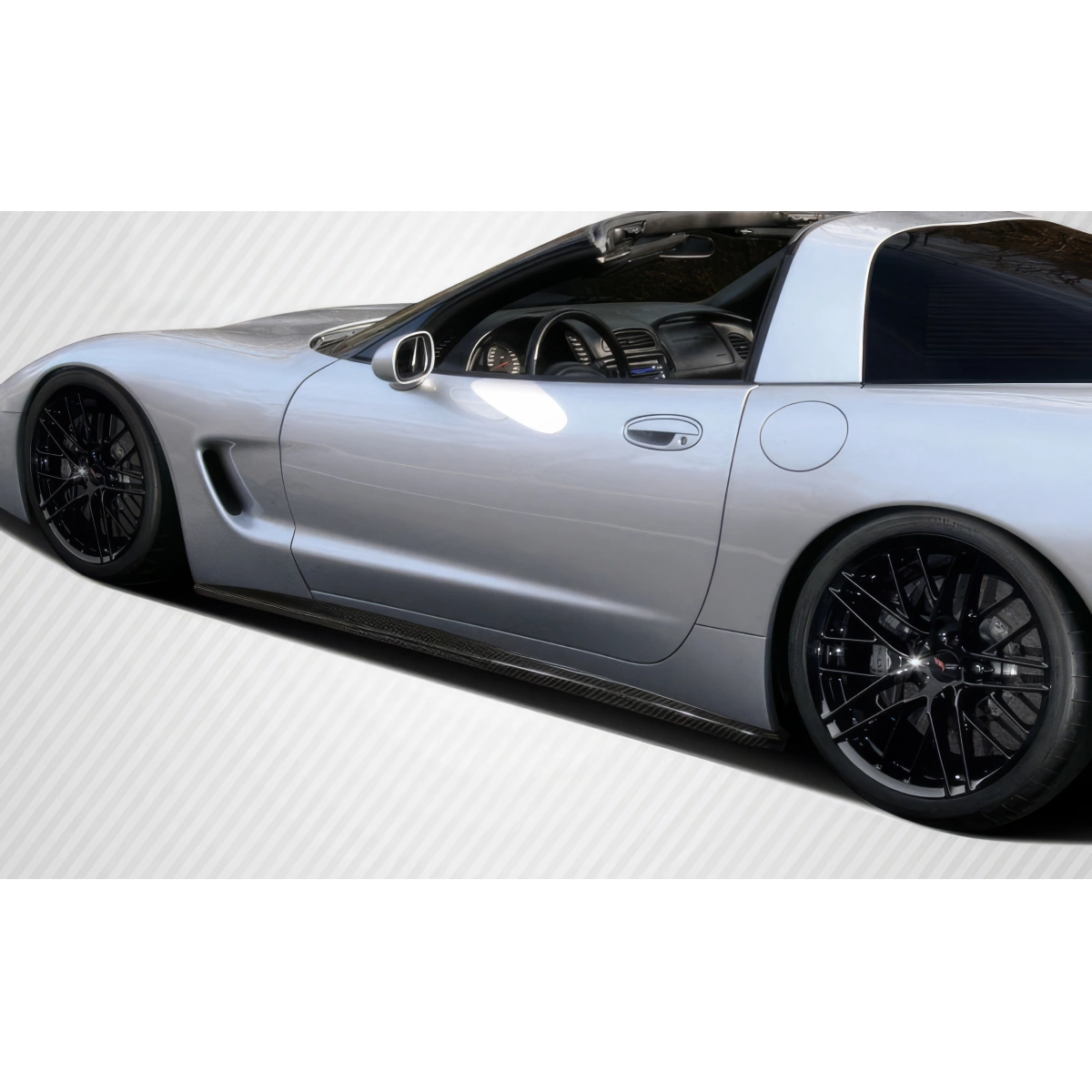 Modify your Chevrolet Corvette 1997 with our Exterior/Side Skirts - 1