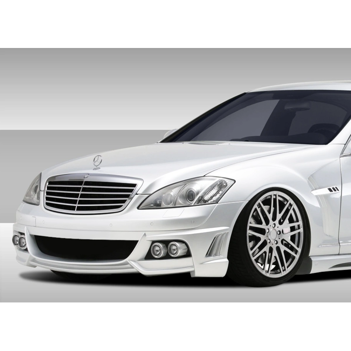 Modify your Mercedes-Benz S-Class 2007 with our Exterior/Front Bumpers - 3