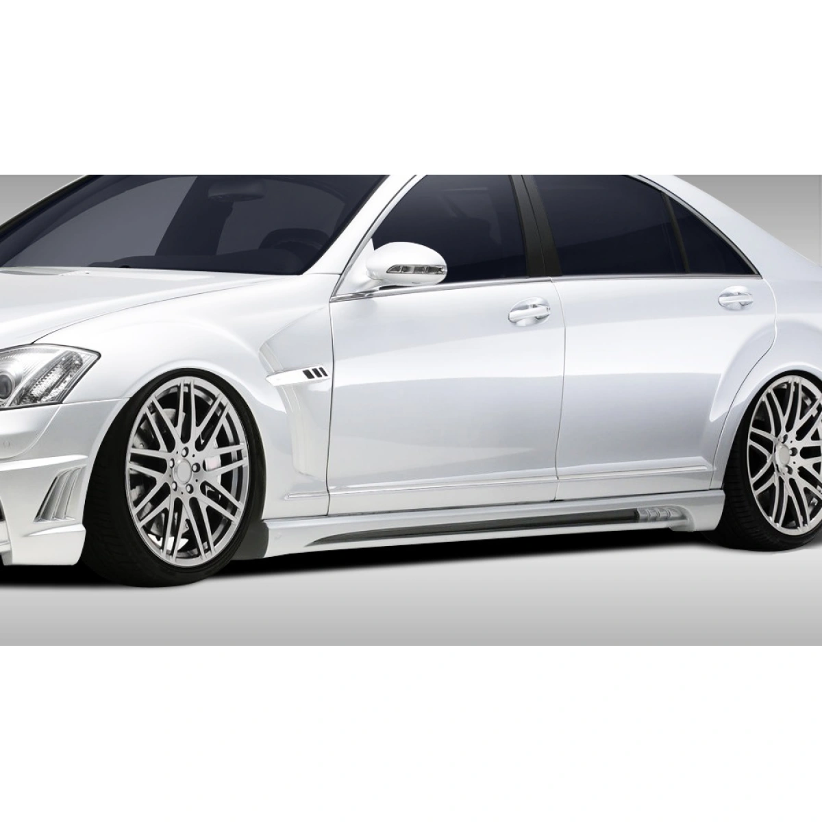Modify your Mercedes-Benz S-Class 2007 with our Exterior/Side Skirts - 3