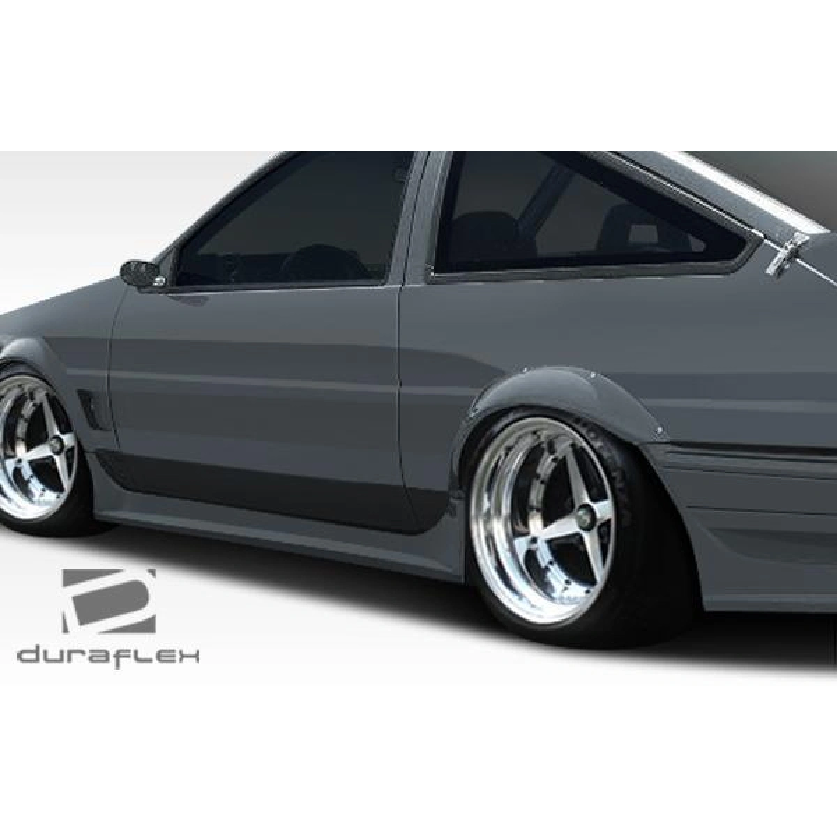 Modify your Toyota Corolla 1984 with our Exterior/Side Skirts - 5