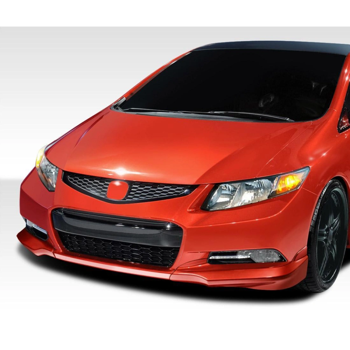 Modify your Honda Civic 2012 with our Exterior/Front Lips - 3