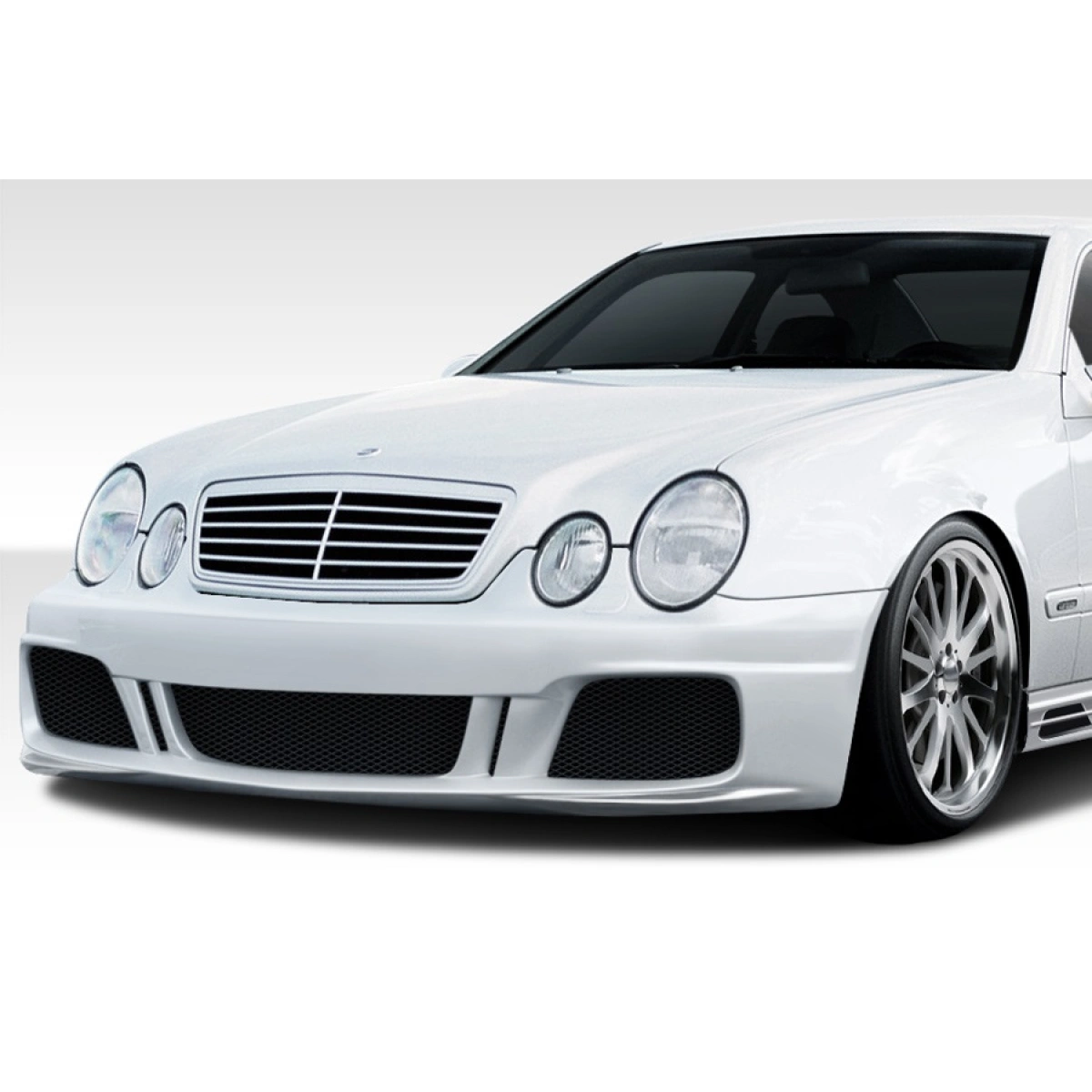 Modify your Mercedes-Benz CLK-Class 1998 with our Exterior/Front Bumpers - 1