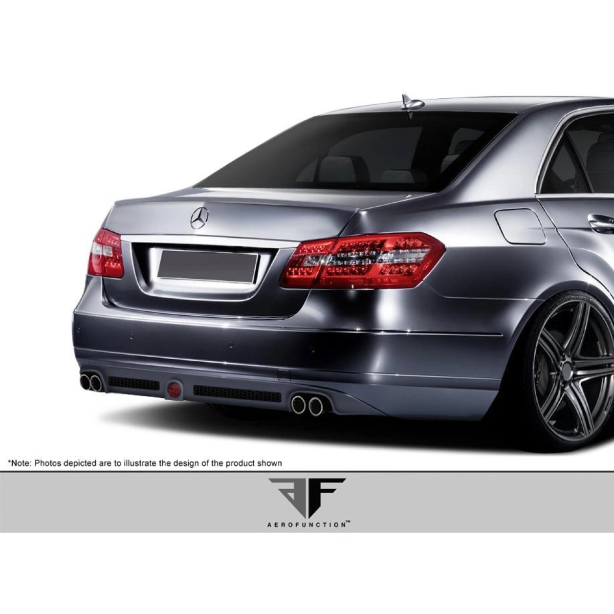 Modify your Mercedes-Benz E-Class 2010 with our Exterior/Rear Lips - 4
