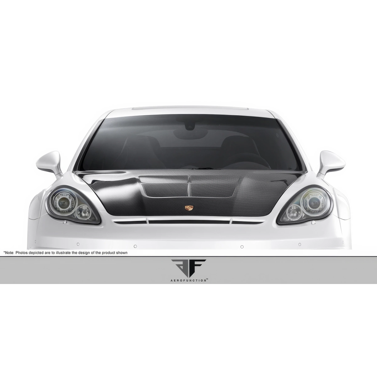 Modify your Porsche Panamera 2010 with our Exterior/Hoods - 6