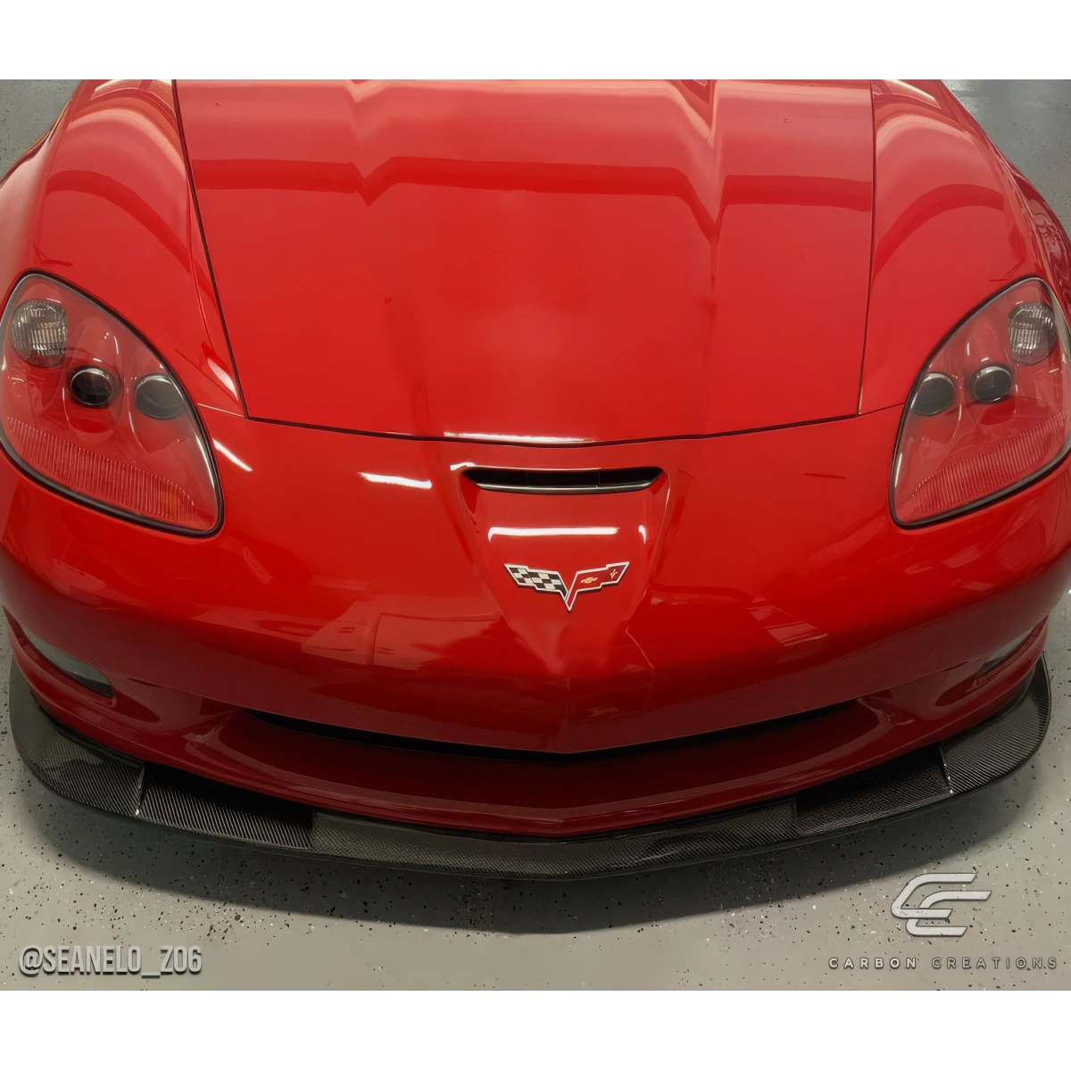 Modify your Chevrolet Corvette 2005 with our Exterior/Front Lips - 4