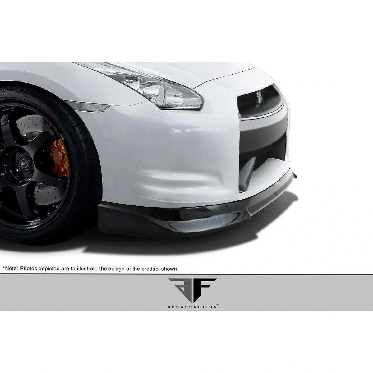 Modify your Nissan GT-R 2009 with our Exterior/Front Lips - 4