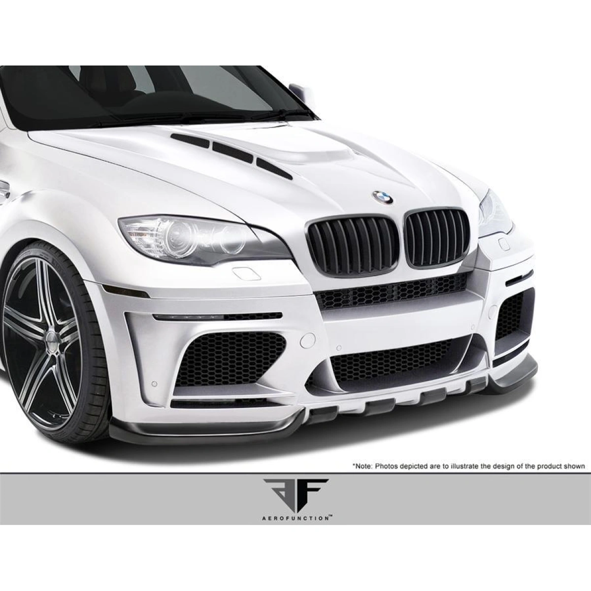 Modify your BMW X6 2008 with our Exterior/Front Bumpers - 4