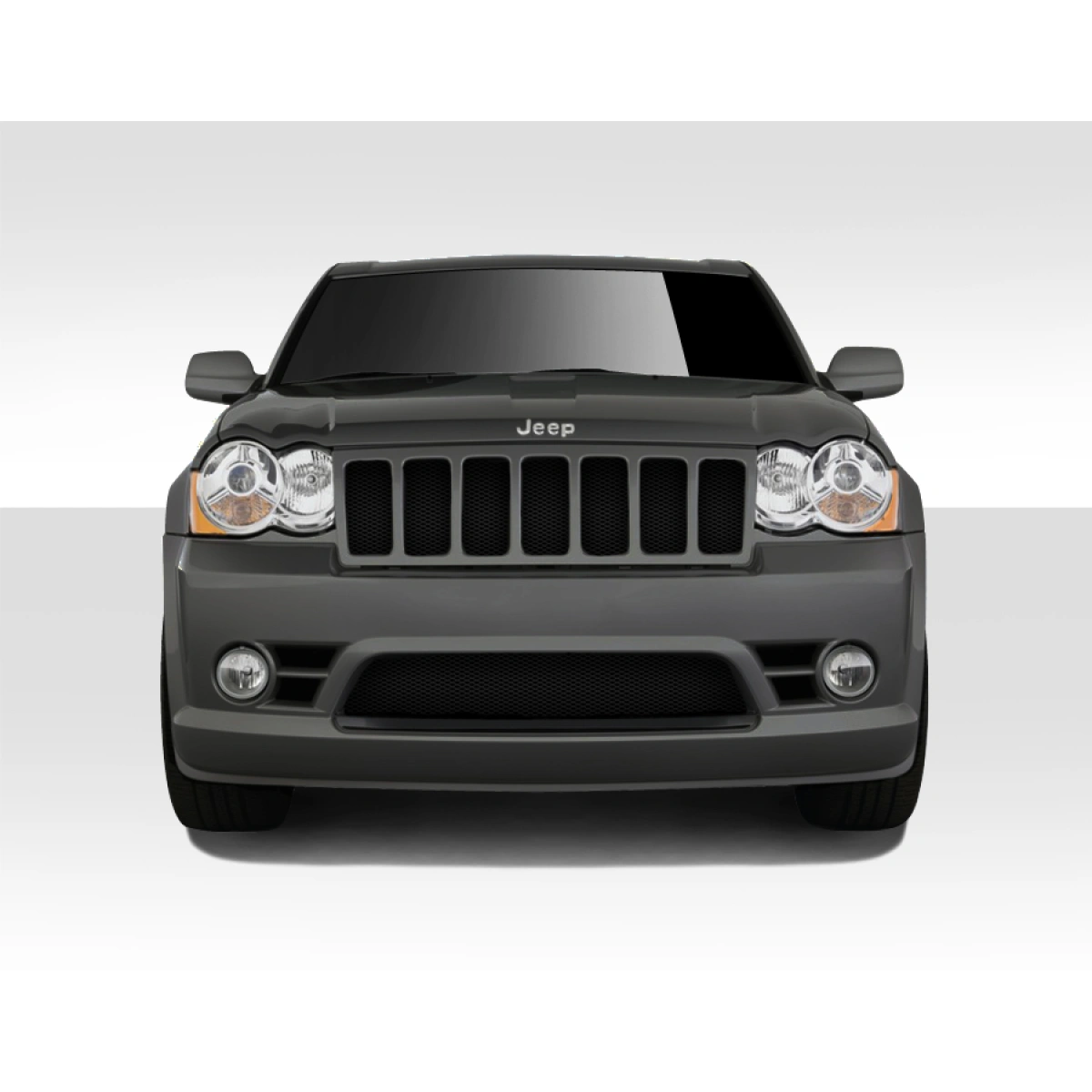 Modify your Jeep Cherokee 2008 with our Exterior/Front Bumpers - 1