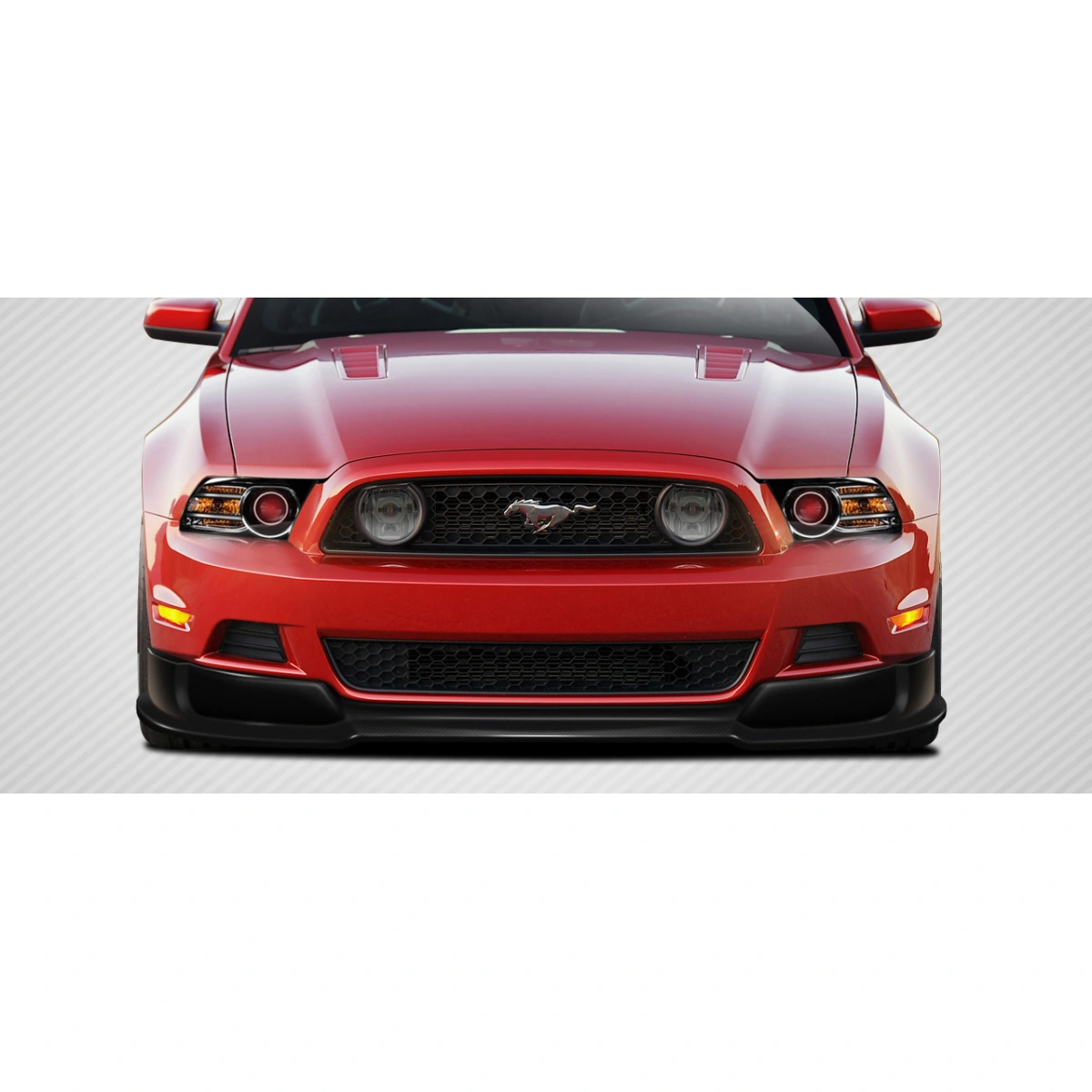 Modify your Ford Mustang 2013 with our Exterior/Front Lips - 1