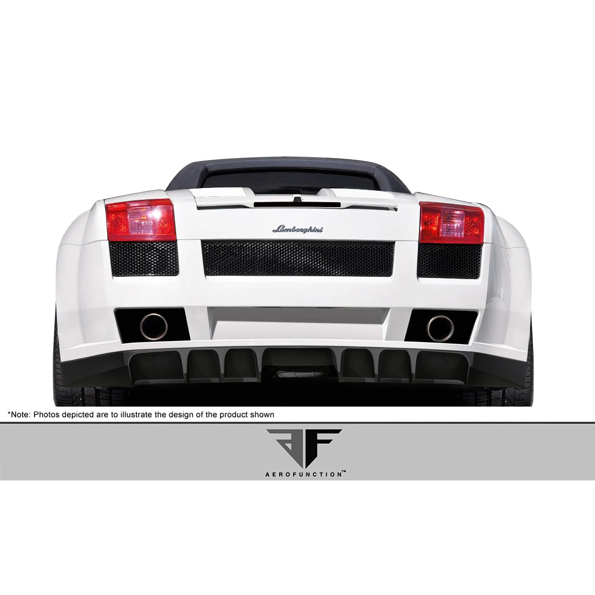 Modify your Lamborghini Gallardo 2004 with our Exterior/Rear Bumpers - 1