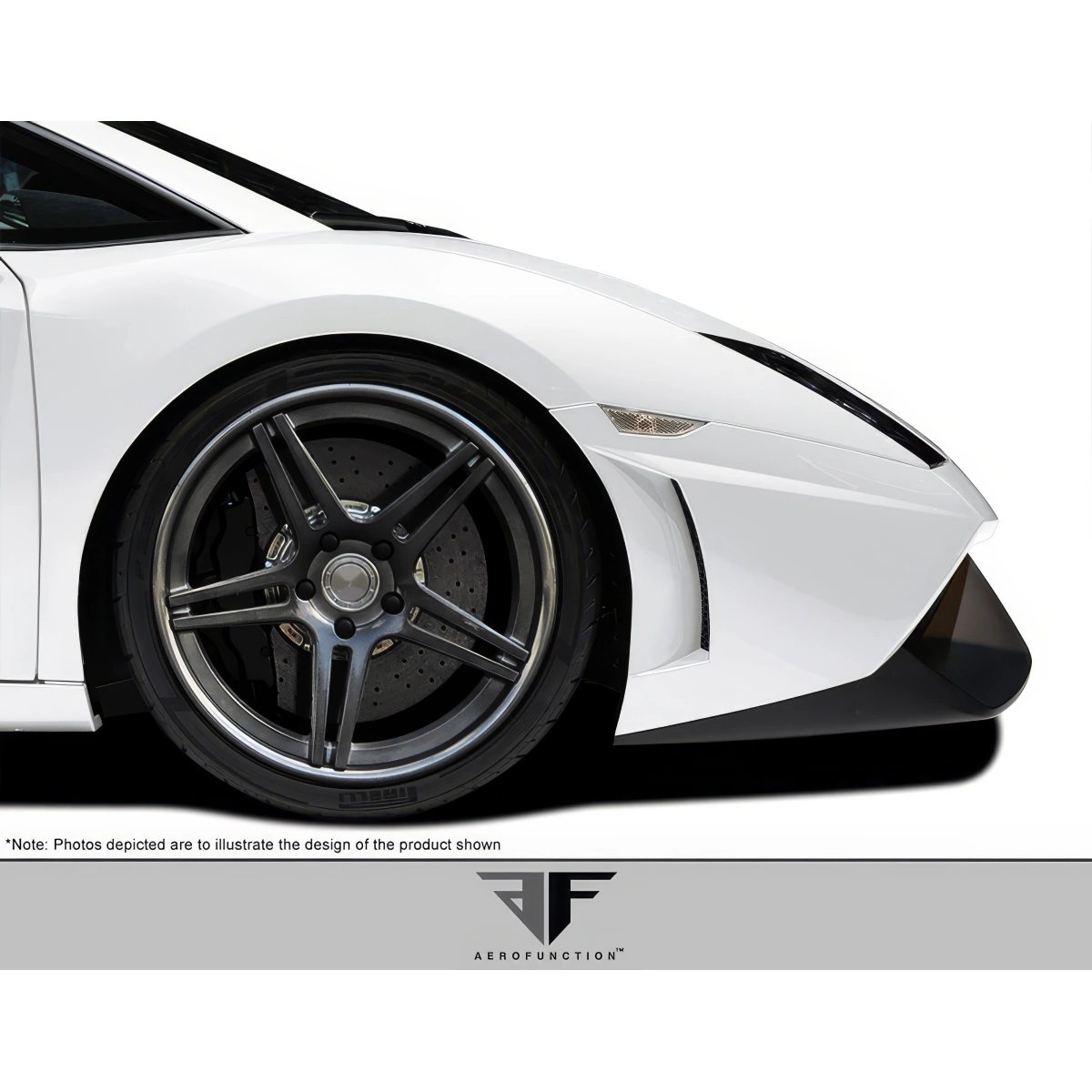 Modify your Lamborghini Gallardo 2009 with our Exterior/Front Bumpers - 6