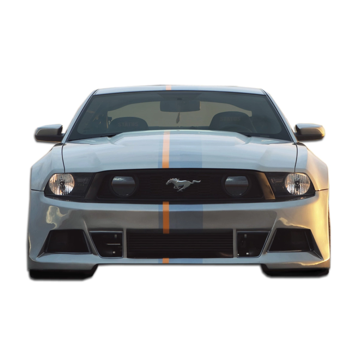 Modify your Ford Mustang 2010 with our Exterior/Front Bumpers - 6