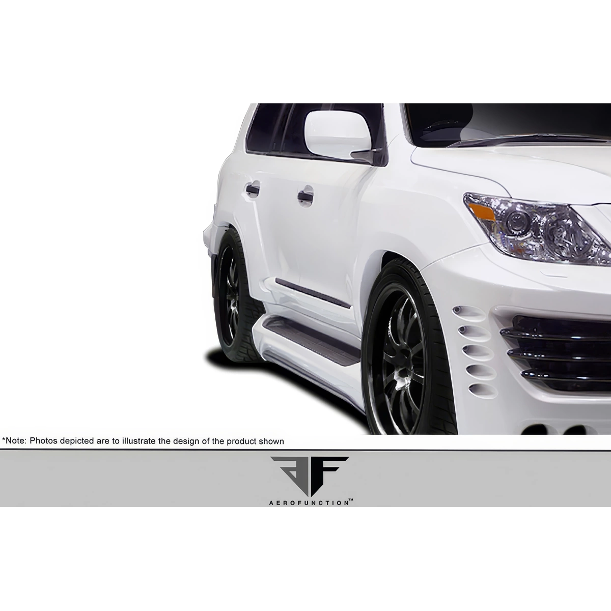 Modify your Lexus LX570 2008 with our Exterior/Side Skirts - 6