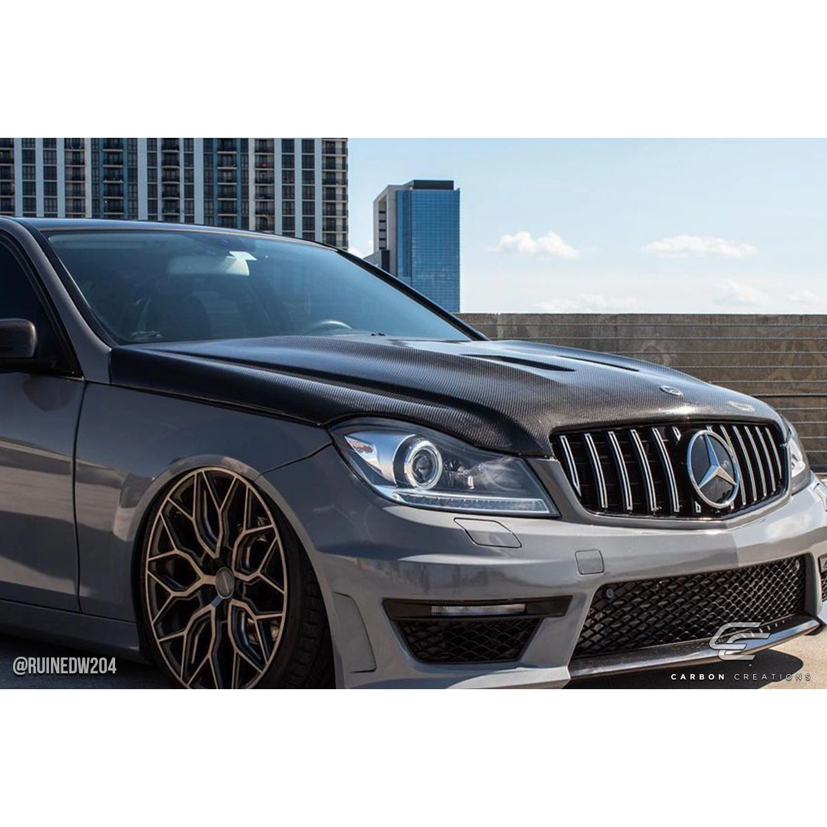 Modify your Mercedes-Benz C300 2008 with our Exterior/Hoods - 6