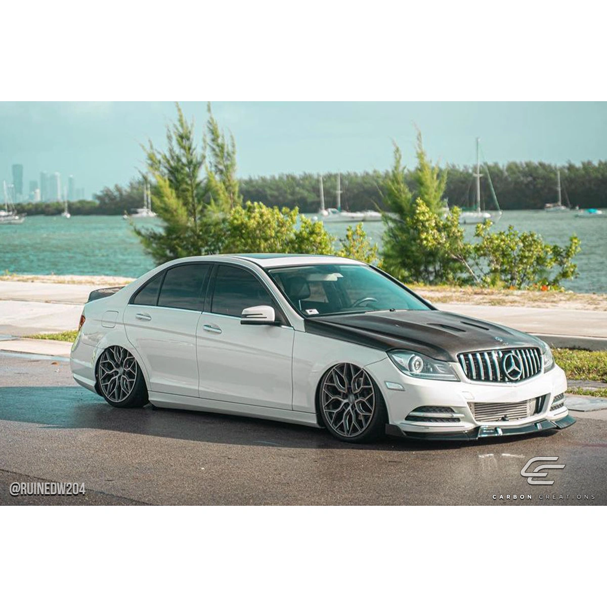 Modify your Mercedes-Benz C300 2008 with our Exterior/Hoods - 7